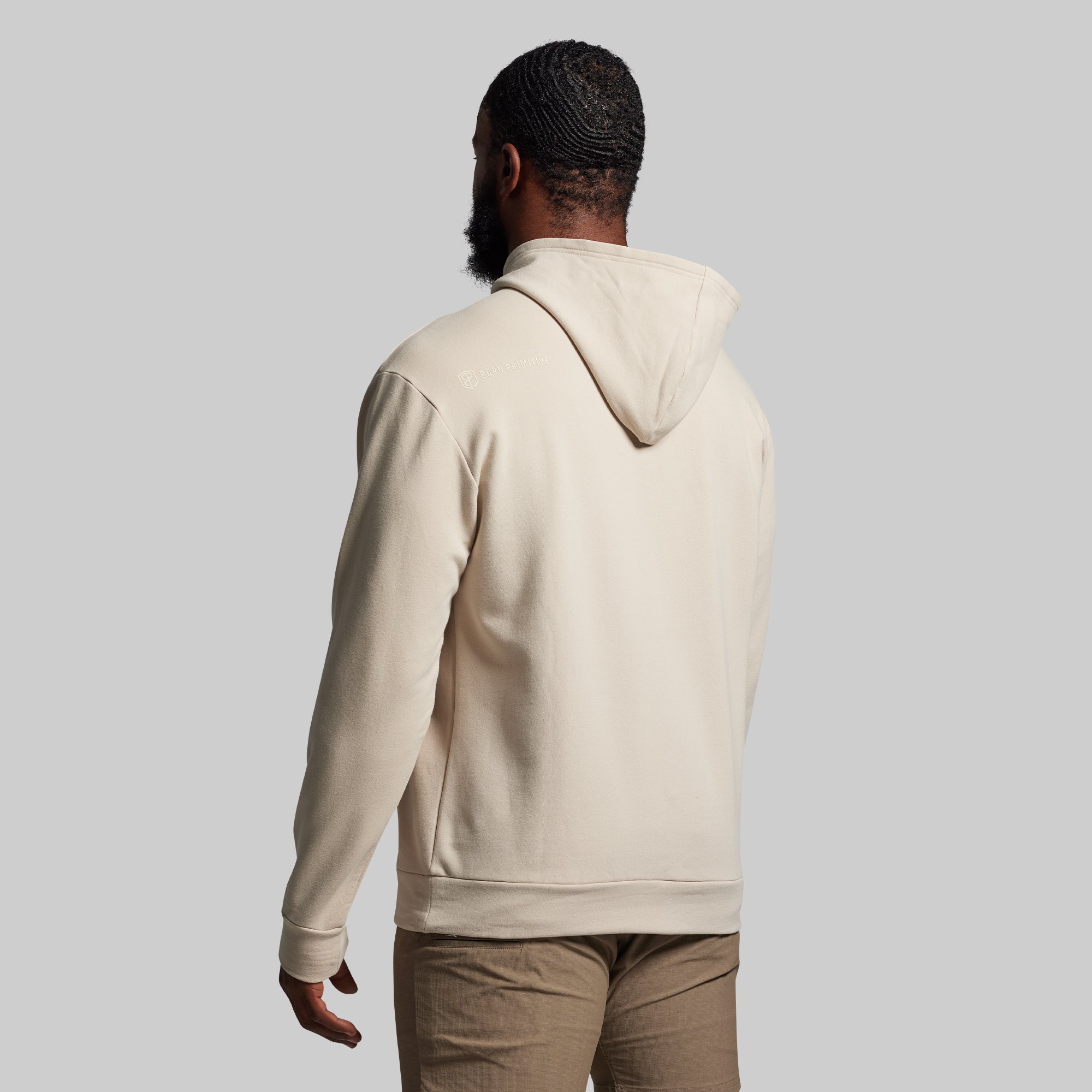 Men's Unmatched Hoodie (Pumice) - Image 2
