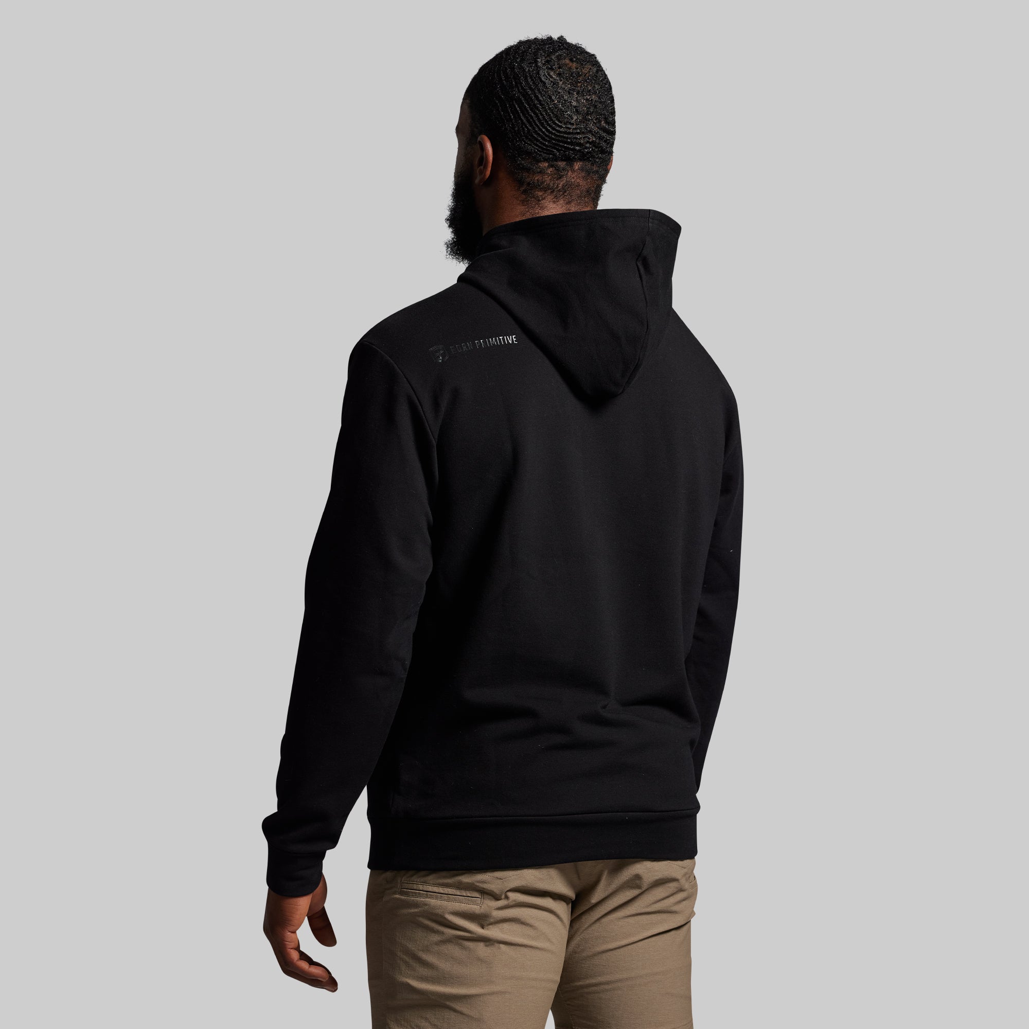 Men's Unmatched Hoodie (Black) - Image 2