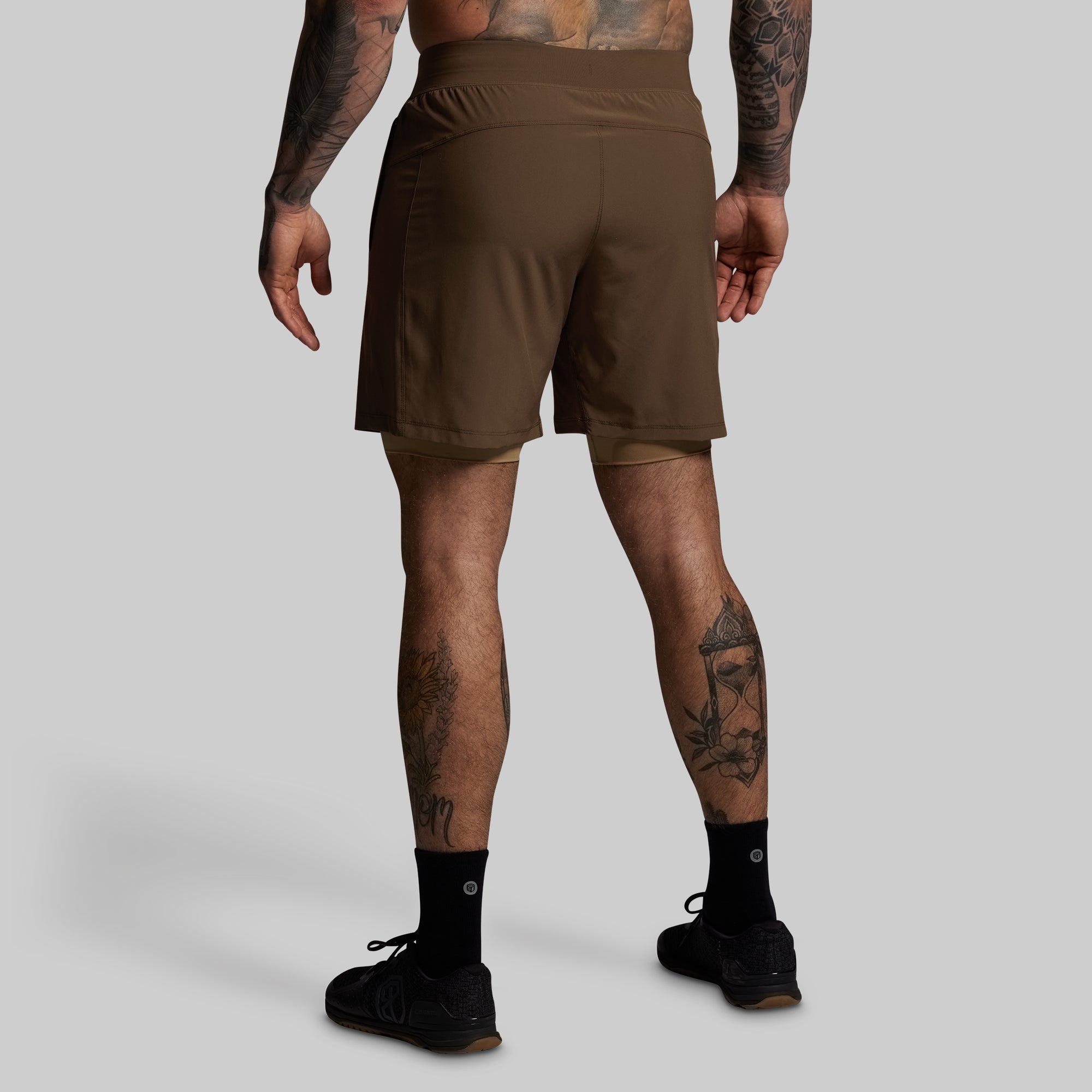 Versatile Short w/ Compression 7 (Coyote Brown) - Image 5