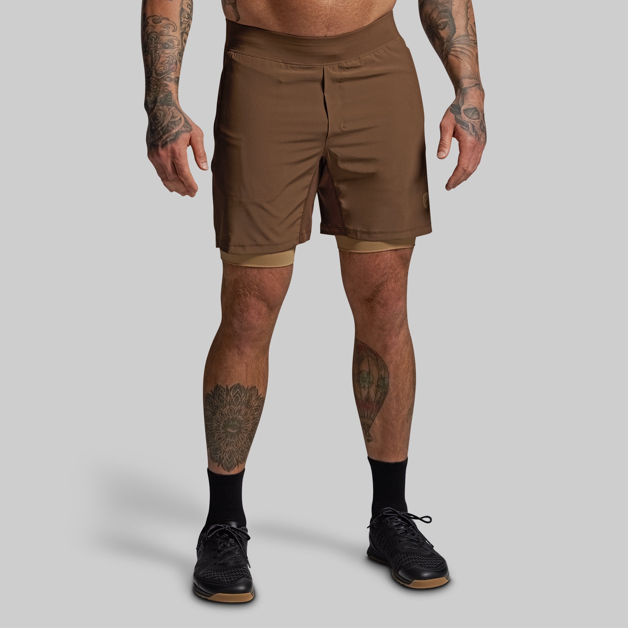 Versatile Short w/ Compression 7 (Coyote Brown) - Image 4