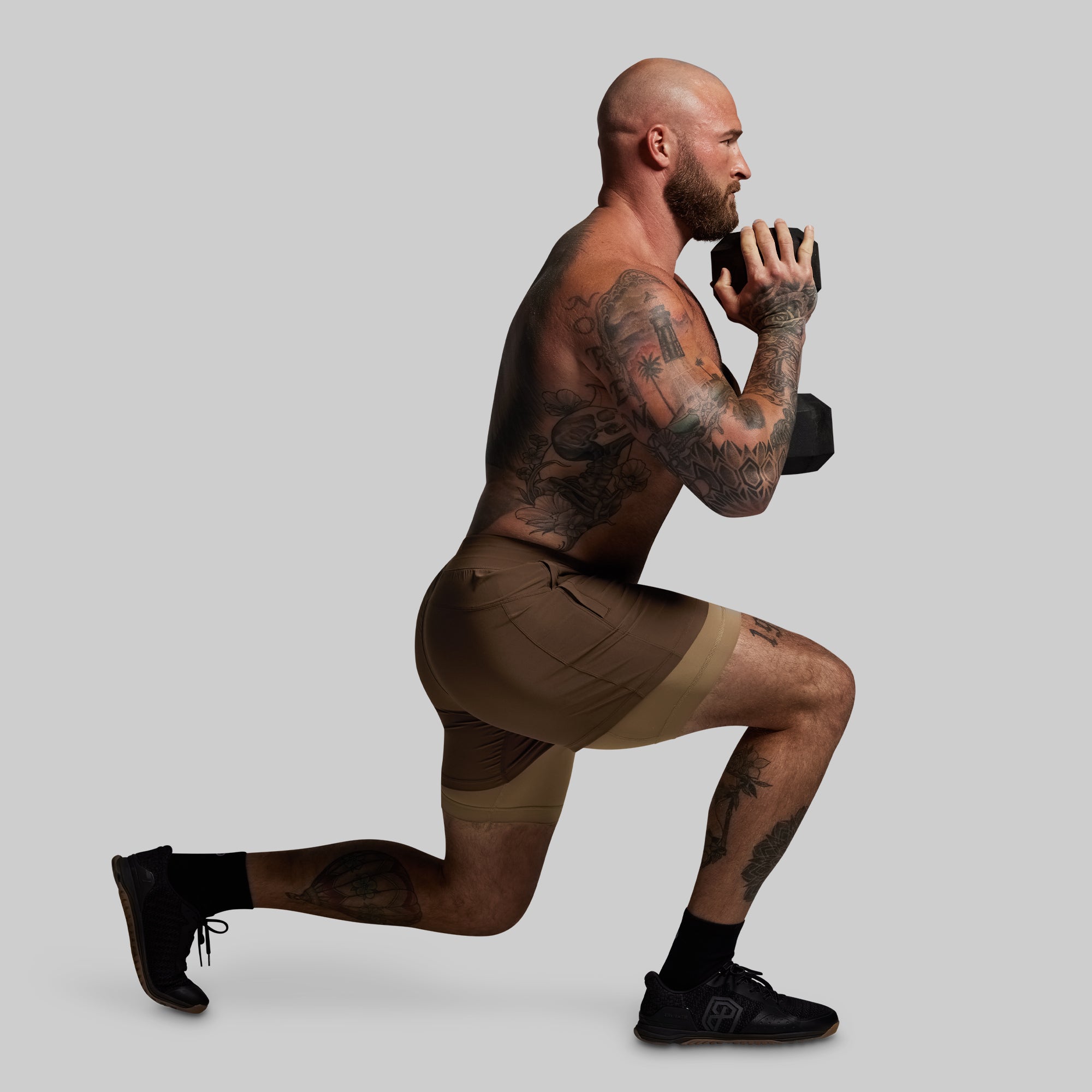 Versatile Short w/ Compression 5 (Coyote Brown) - Image 7