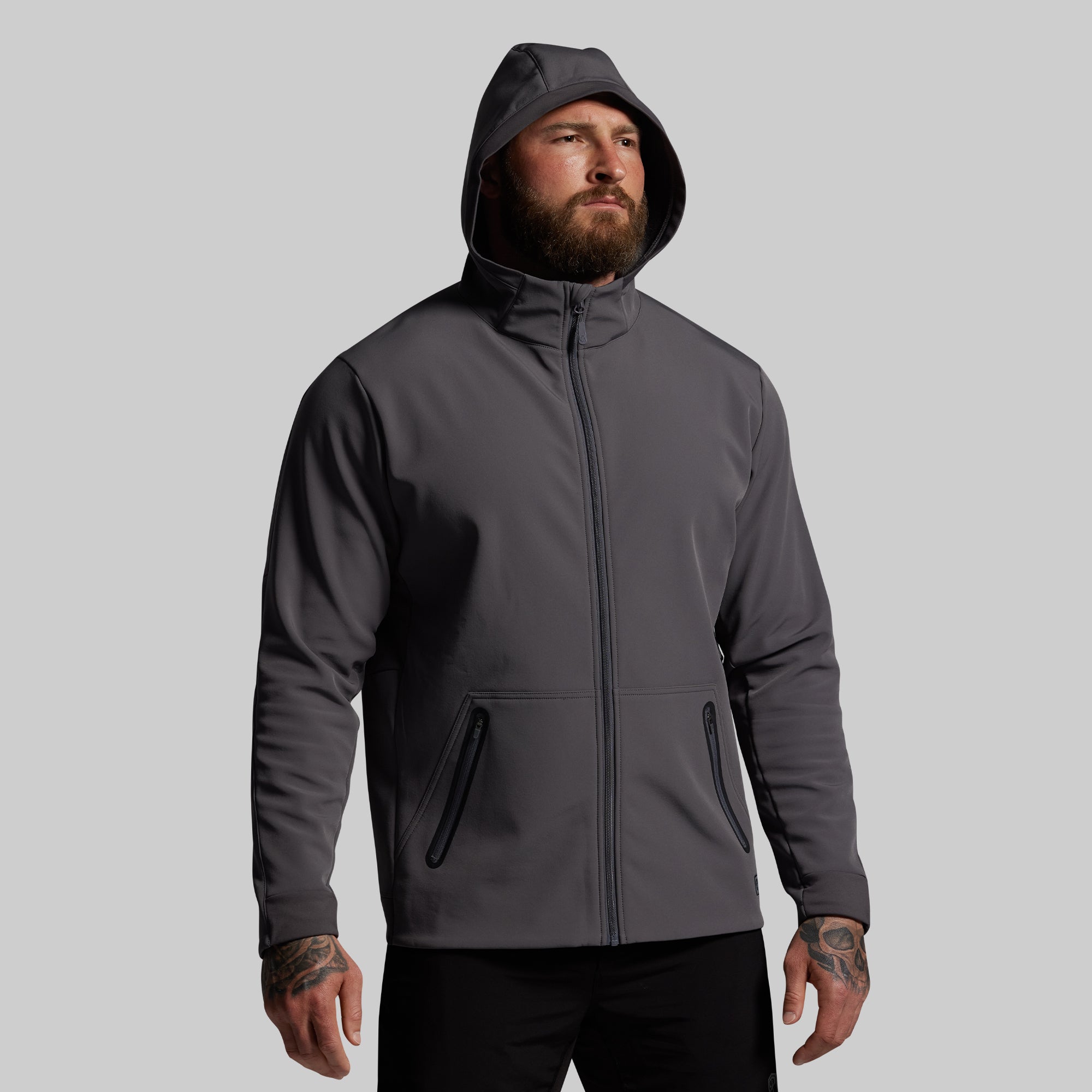 Training Full Zip Hoodie (Gunmetal) - Image 10