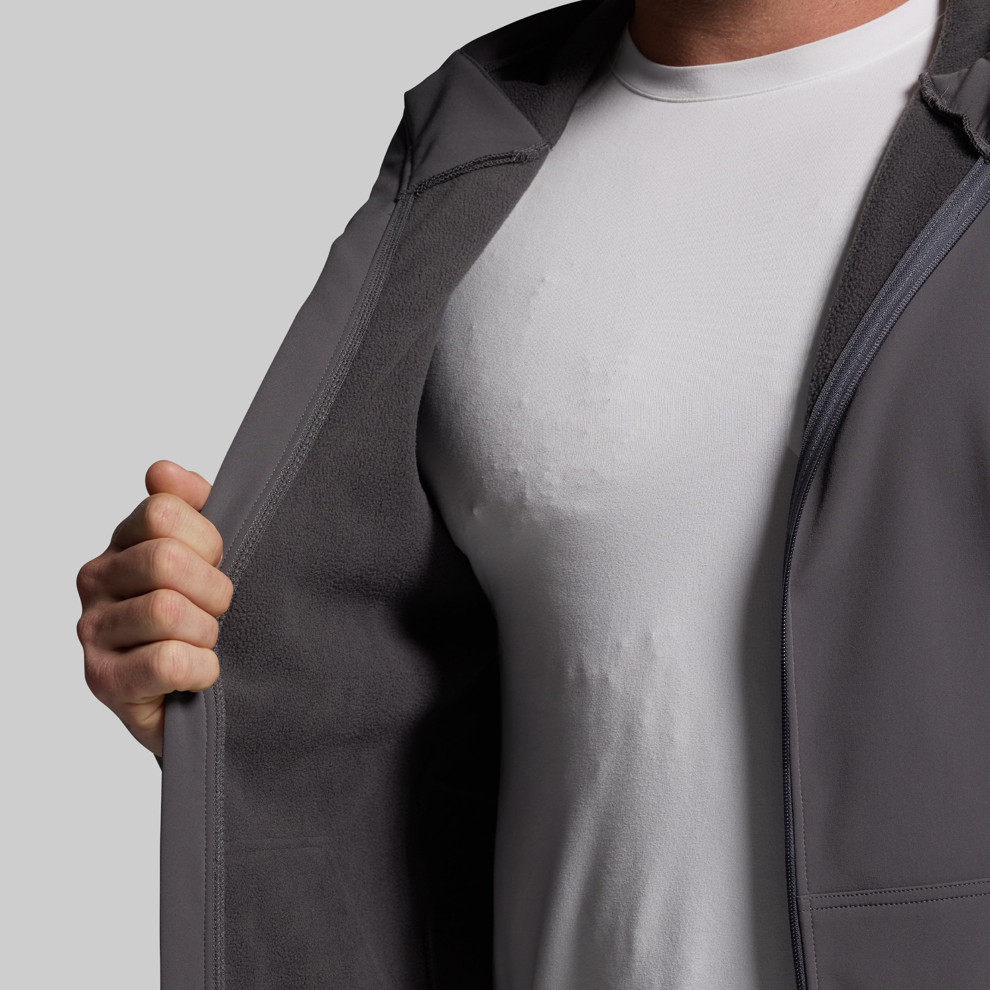 Training Full Zip Hoodie (Gunmetal) - Image 8