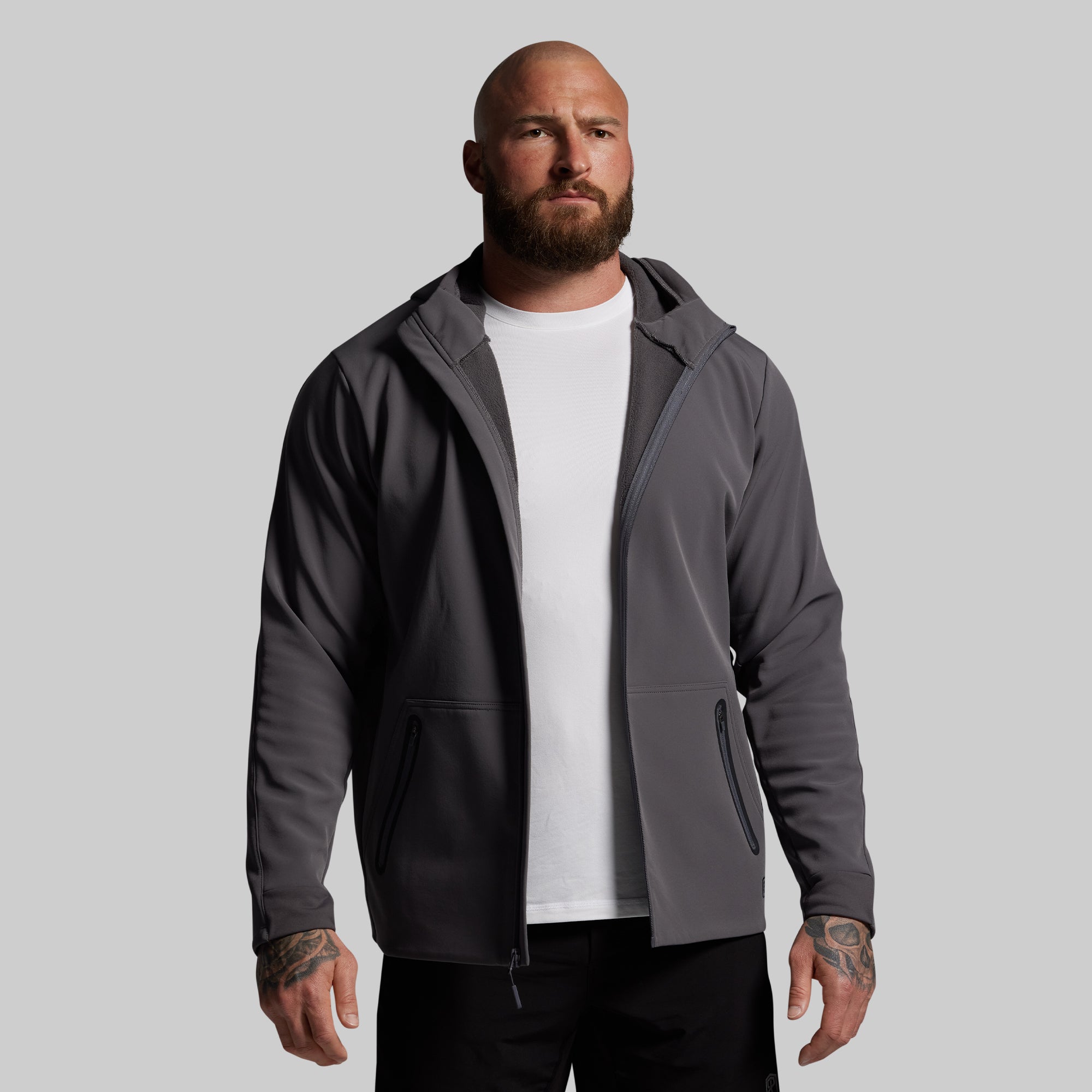 Training Full Zip Hoodie (Gunmetal) - Image 7