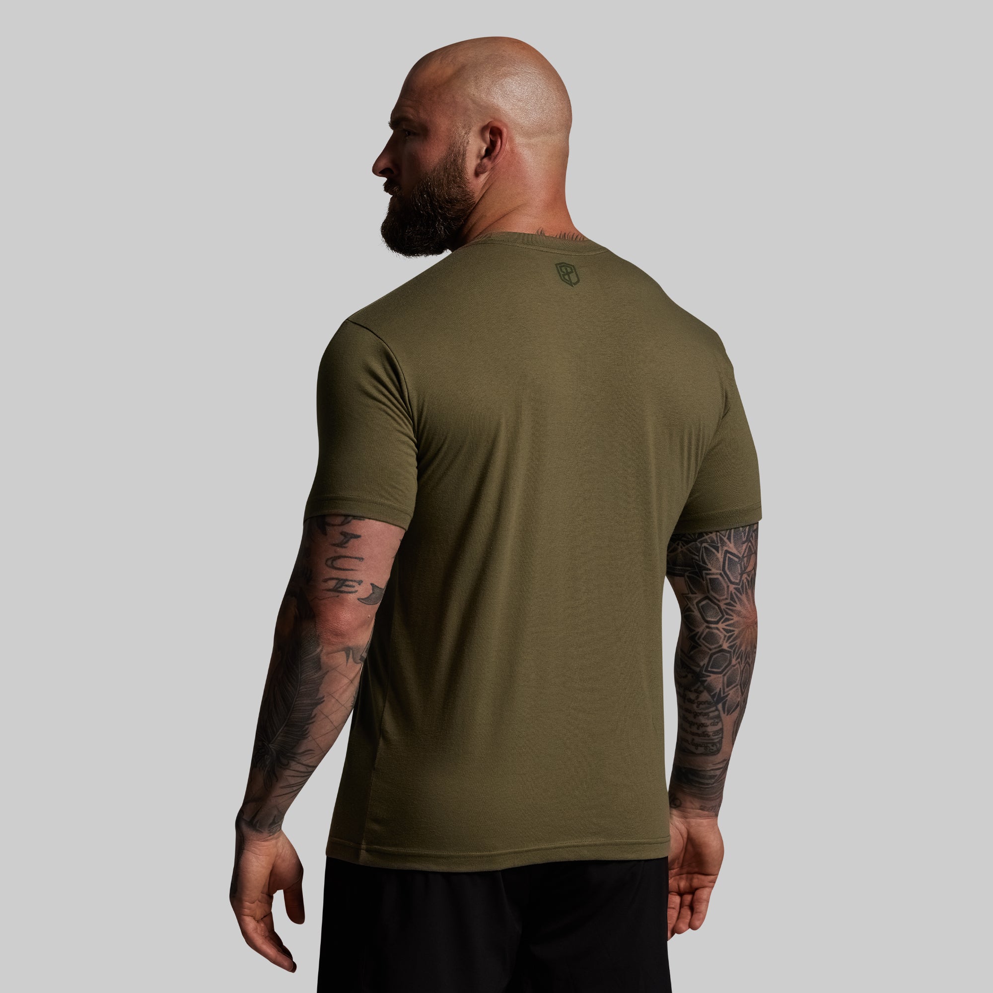 No Excuses Tee (Tactical Green) - Image 2
