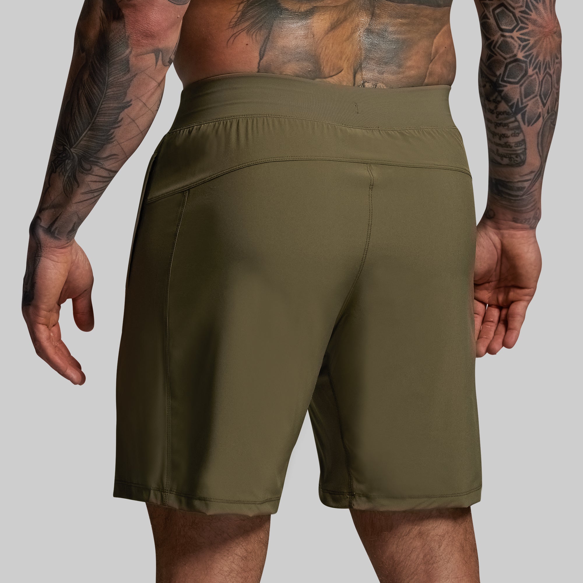 Versatile Short w/ Compression 9 (OD Green) - Image 3