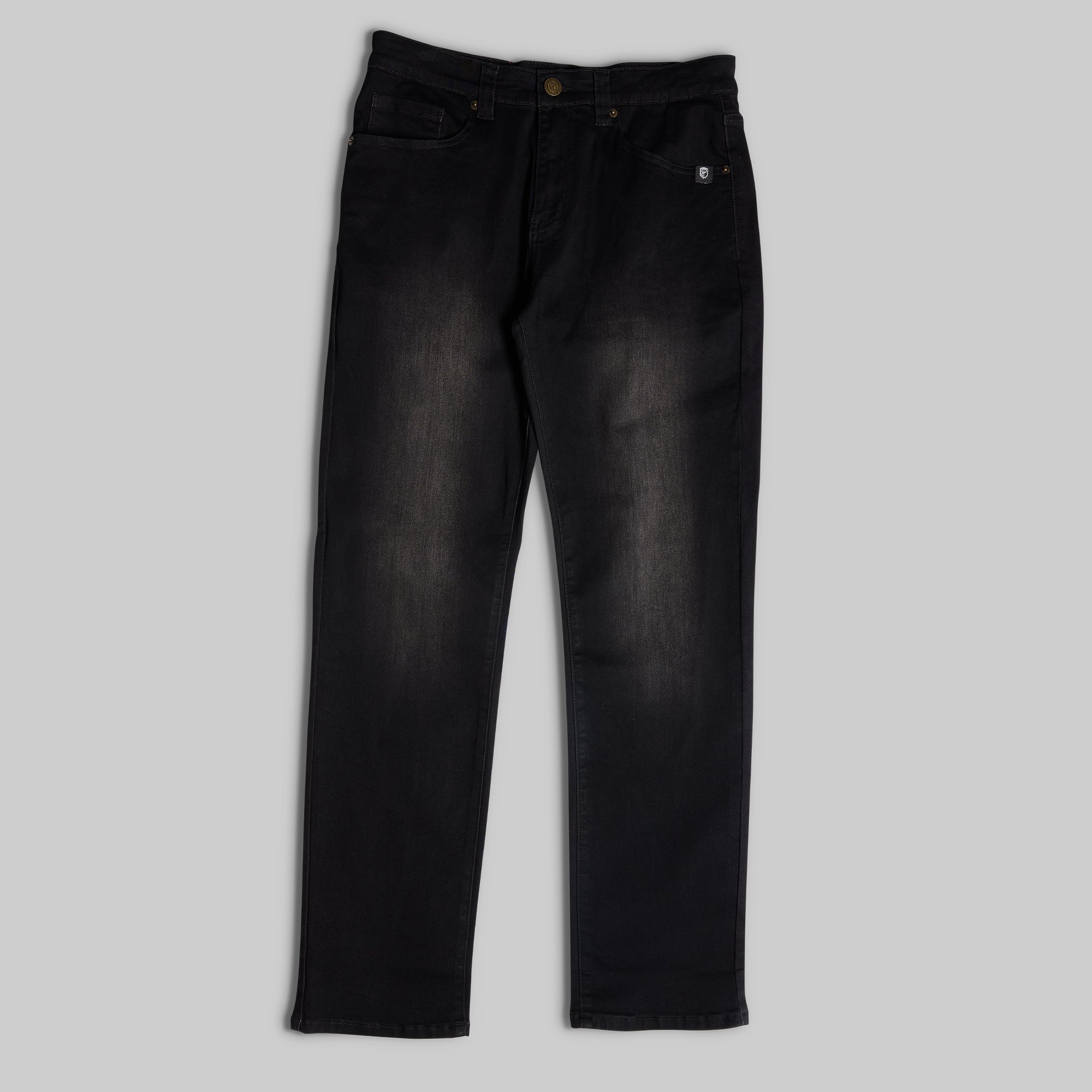 FLEX Stretchy Athletic Fit Jean (Black) - Image 8