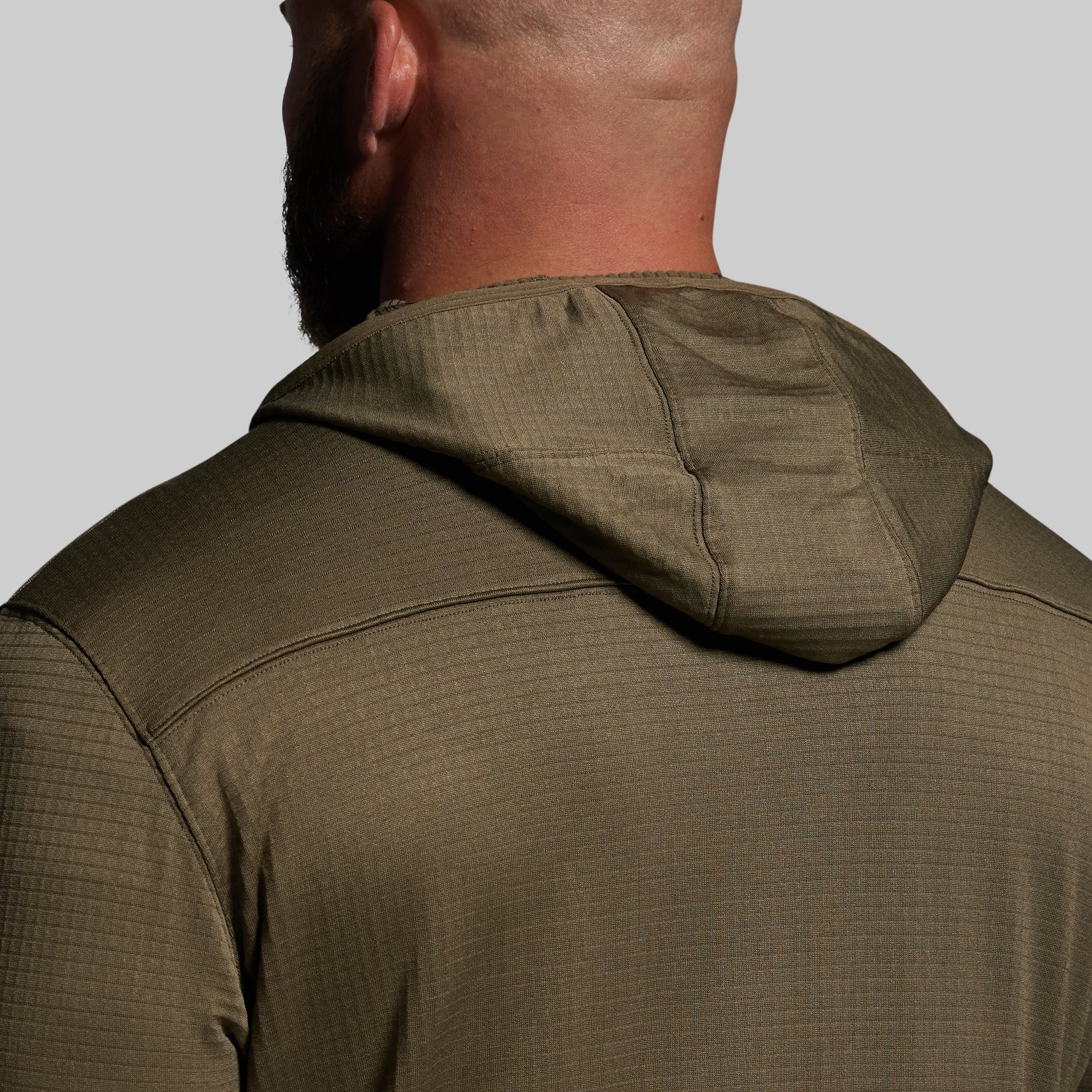 Quiver Full Zip Hoodie 2.0 (OD Green) - Image 3