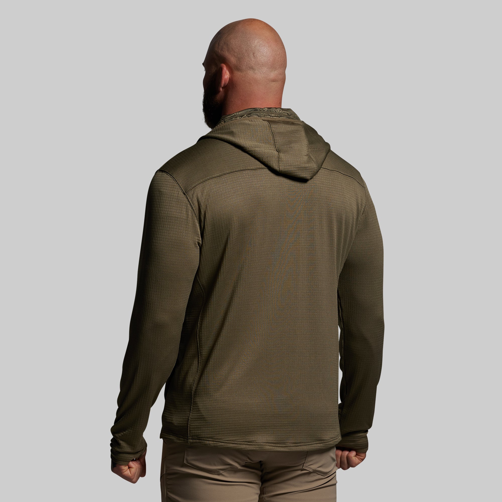 Quiver Full Zip Hoodie 2.0 (OD Green) - Image 2