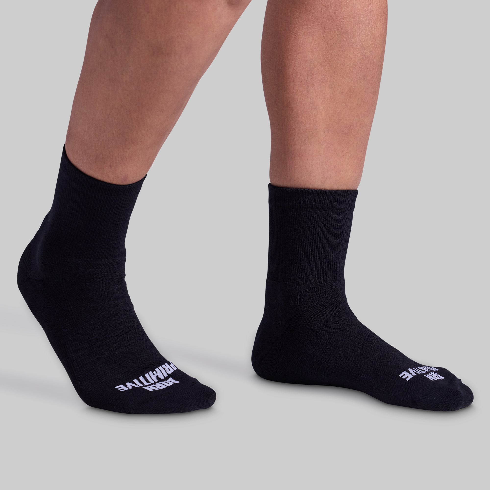 Performance Half Crew Sock (Black) - Image 3