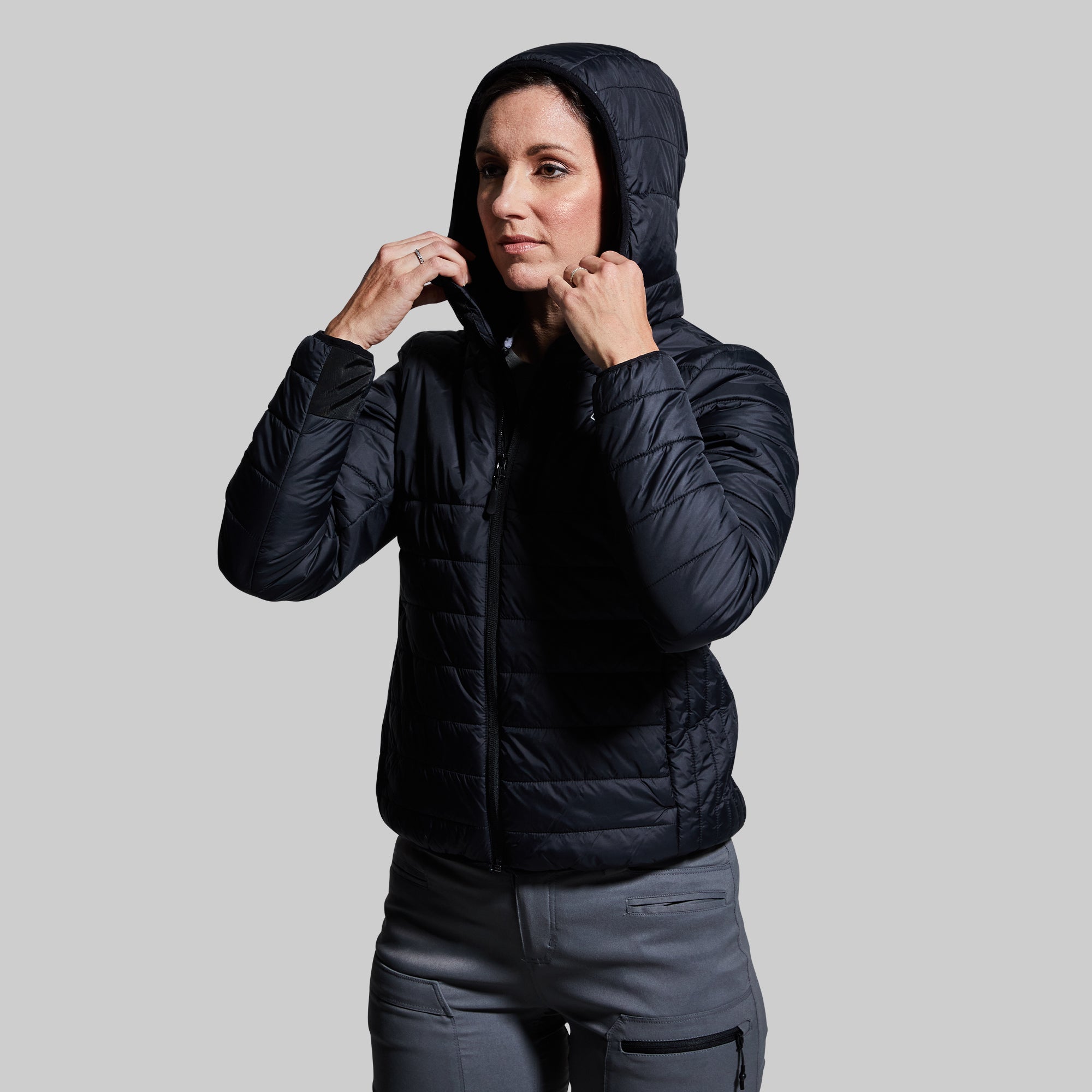 Women's Tundra Jacket (Black) - Image 7