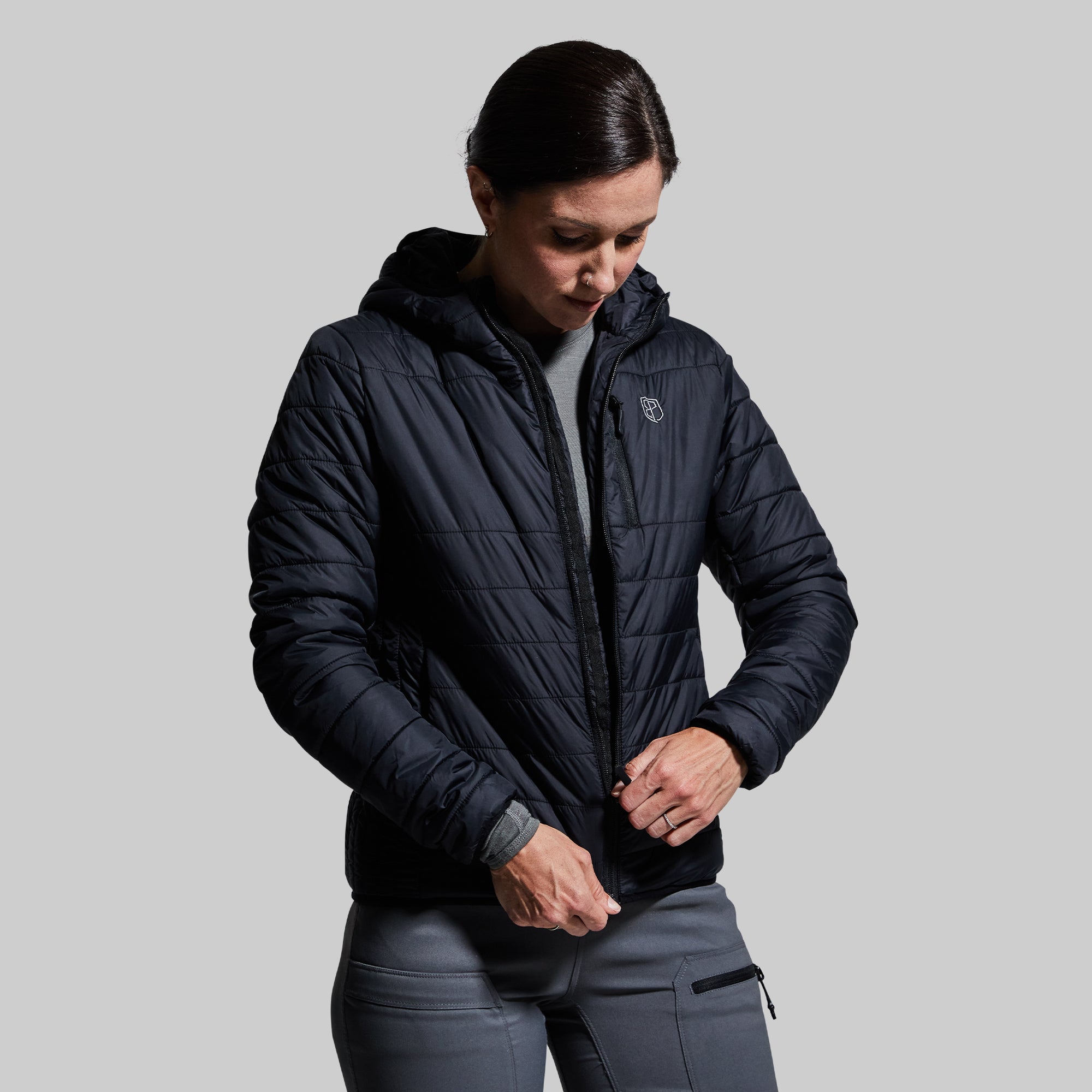 Women's Tundra Jacket (Black) - Image 8