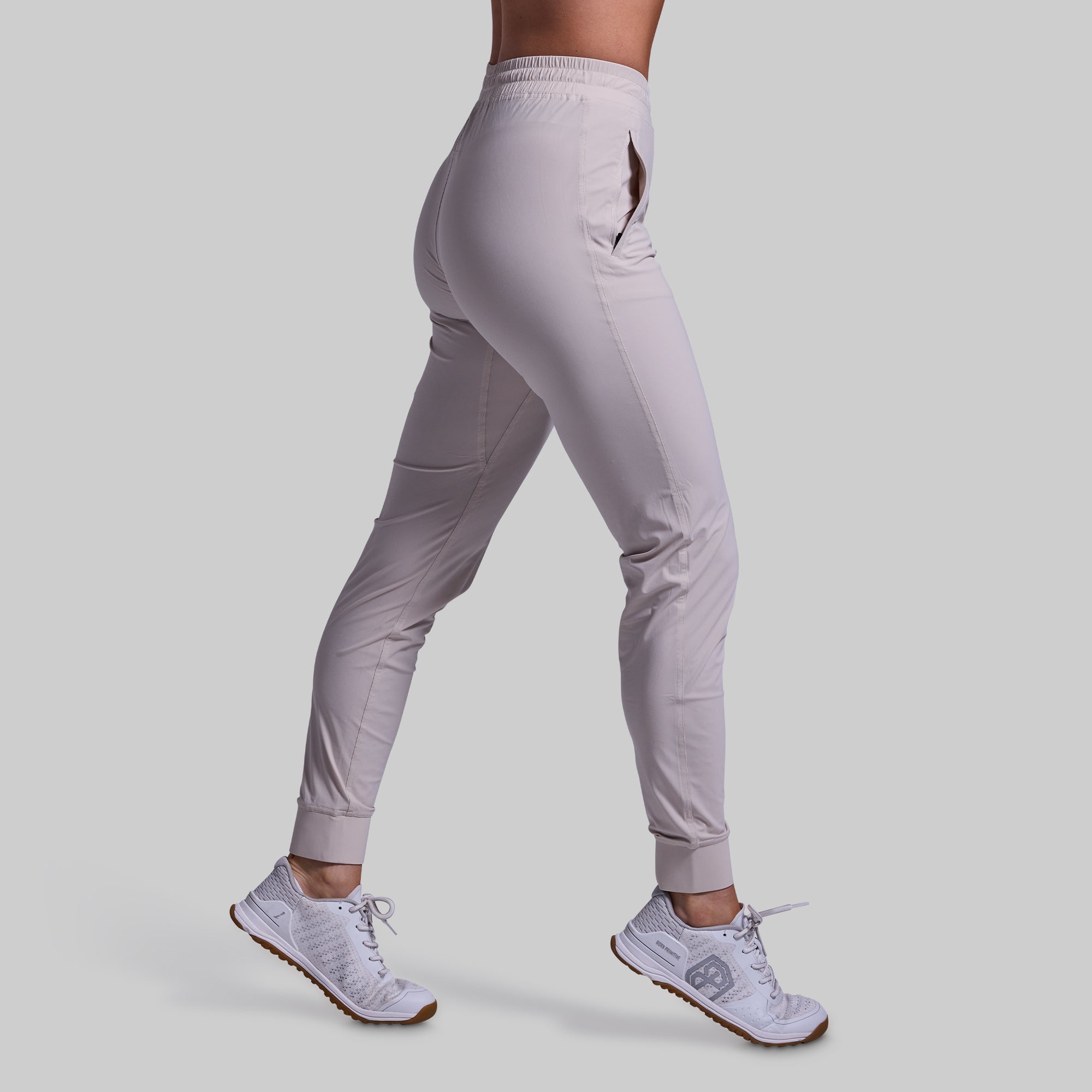Women's Performance Jogger (Oatmeal) - Image 3