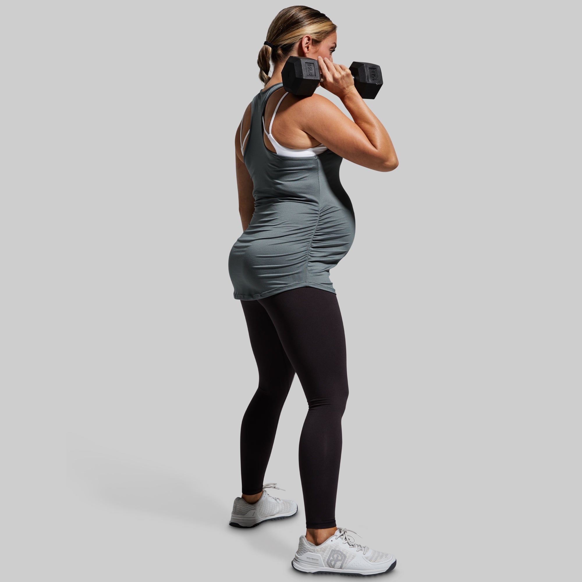 Maternity Staple Tank (Slate) - Image 5