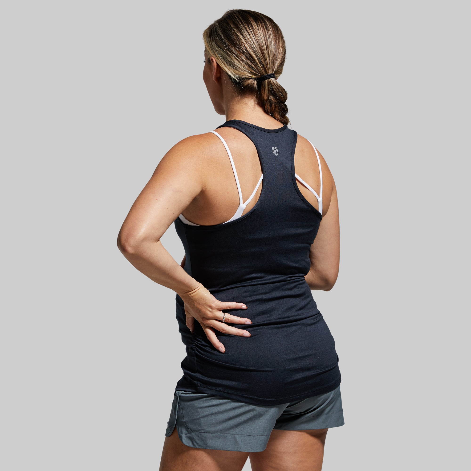 Maternity Staple Tank (Black) - Image 2