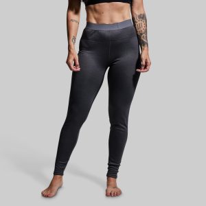 Women's Ridgeline Heavy Base Layer Bottom (Wolf Grey)