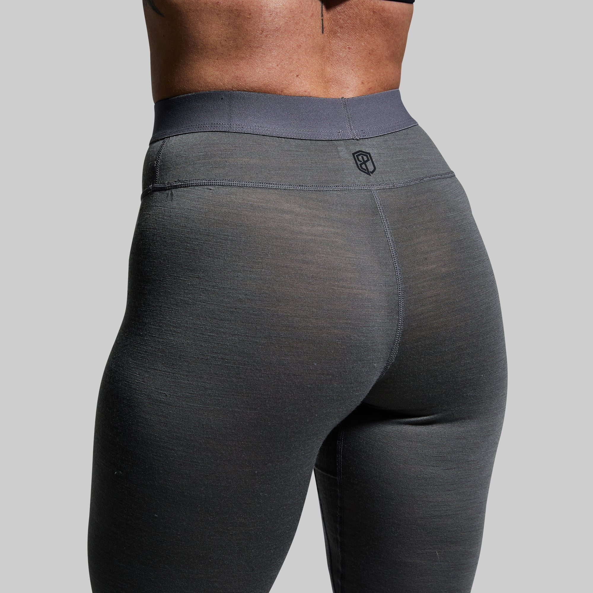Women's Ridgeline Base Layer Bottom (Wolf Grey) - Image 3