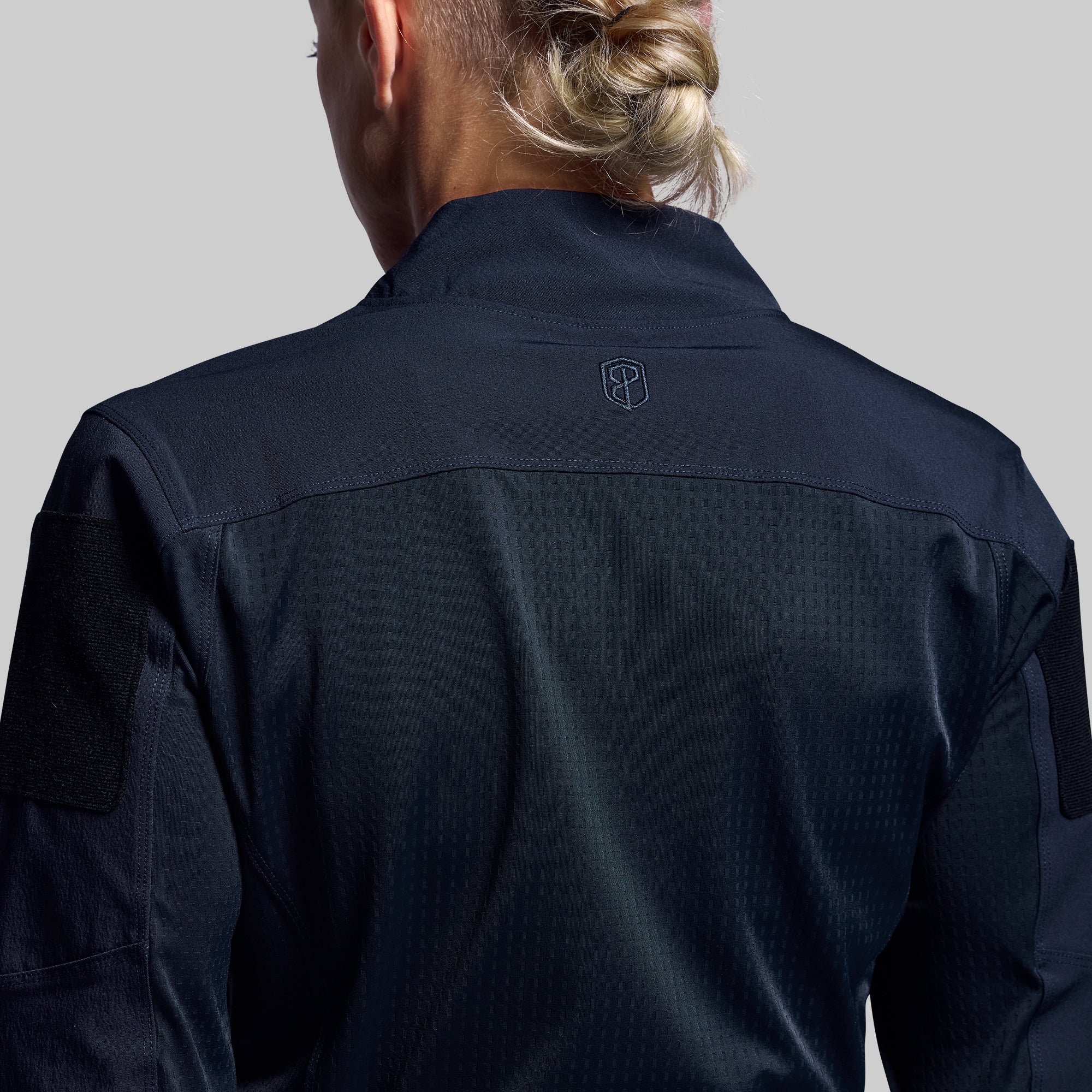 Women's Long Sleeve Op Top Pro (Police Blue) - Image 3
