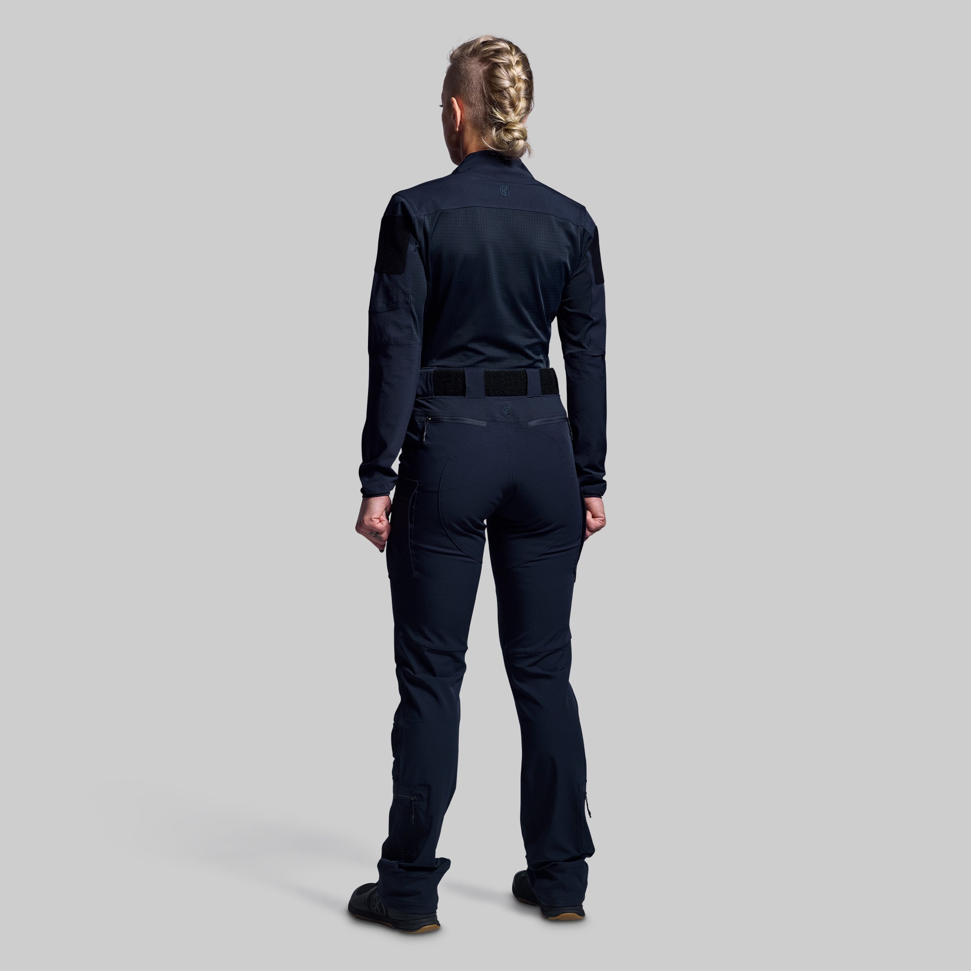 Women's Long Sleeve Op Top Pro (Police Blue) - Image 10