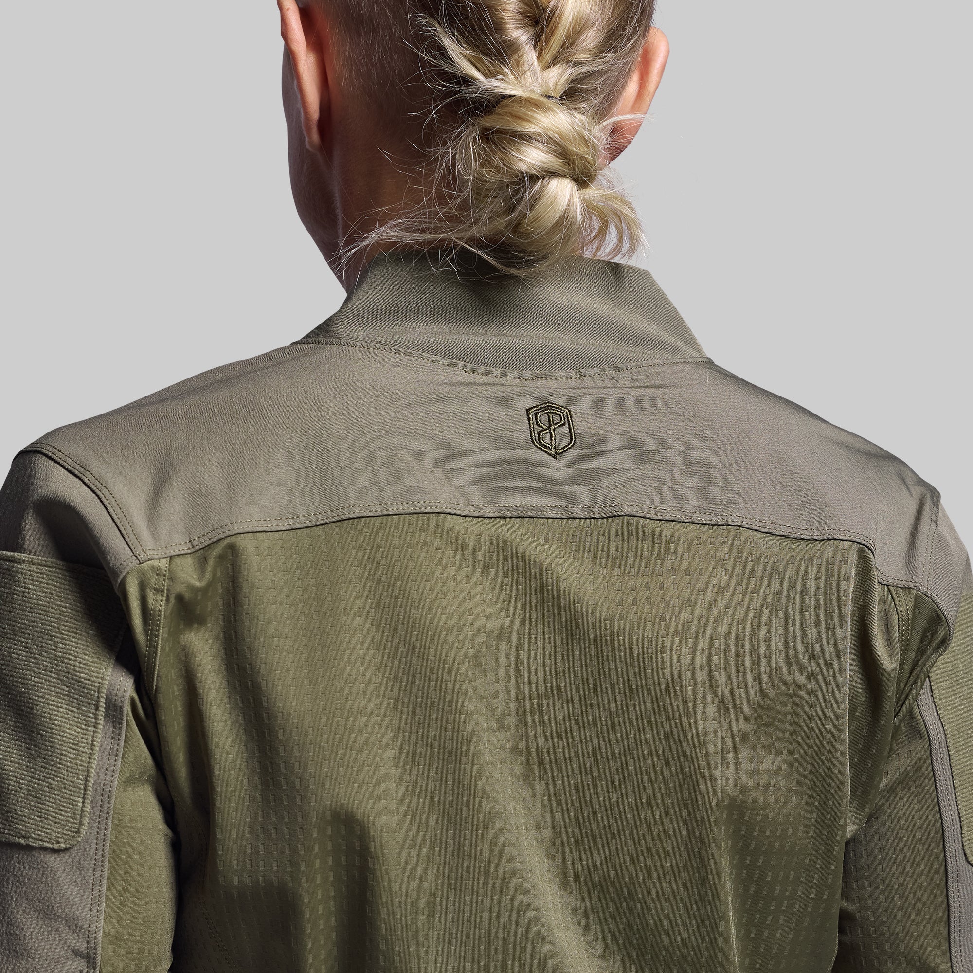 Women's Long Sleeve Op Top Pro (OD Green) - Image 3