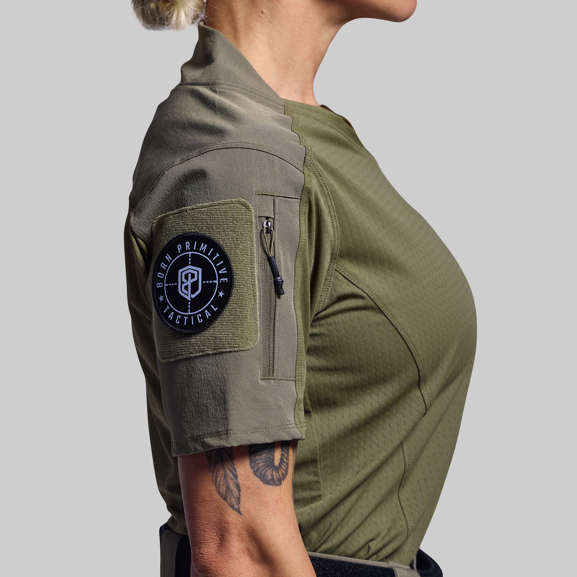 Women's Op Top Pro (OD Green) - Image 6