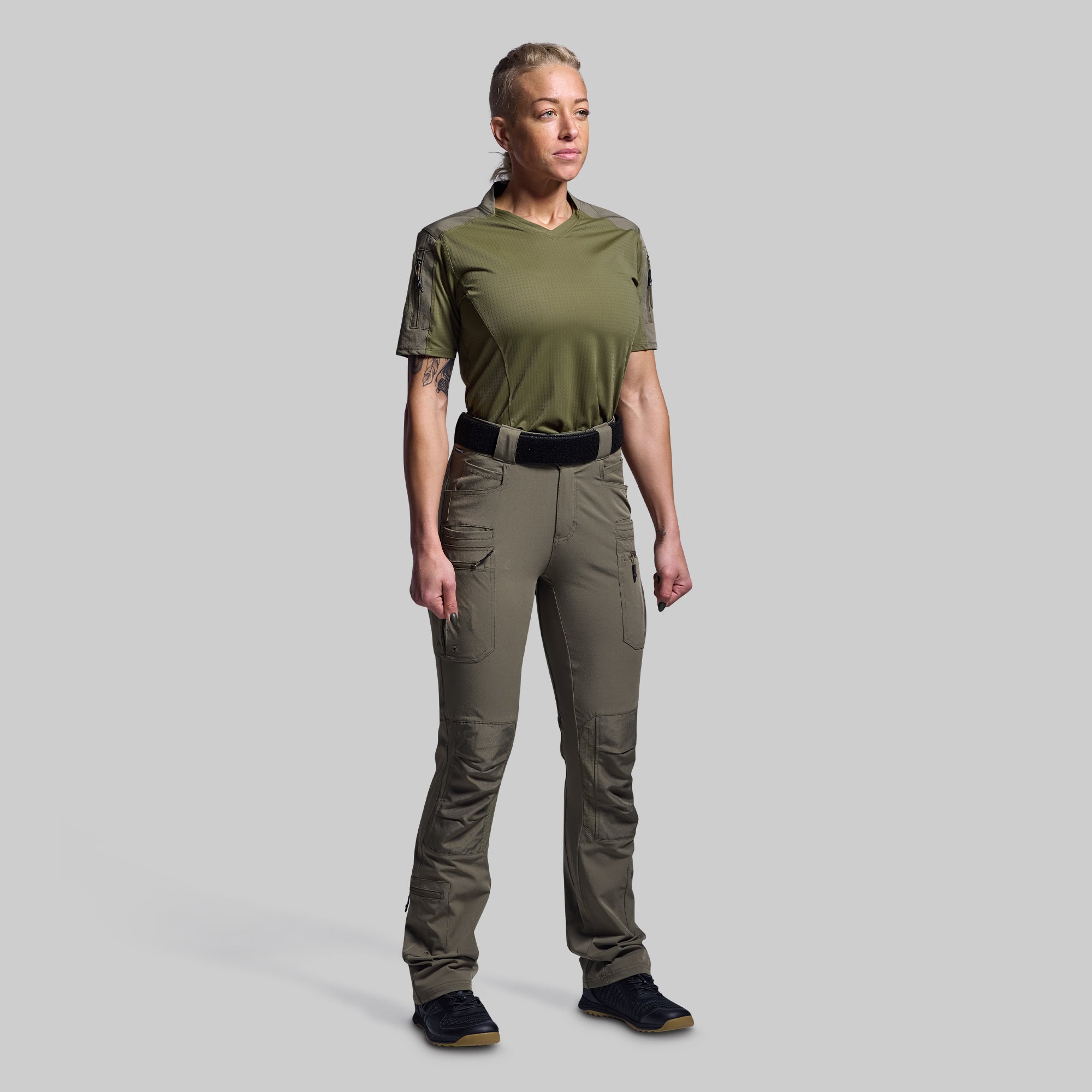 Women's Op Top Pro (OD Green) - Image 9
