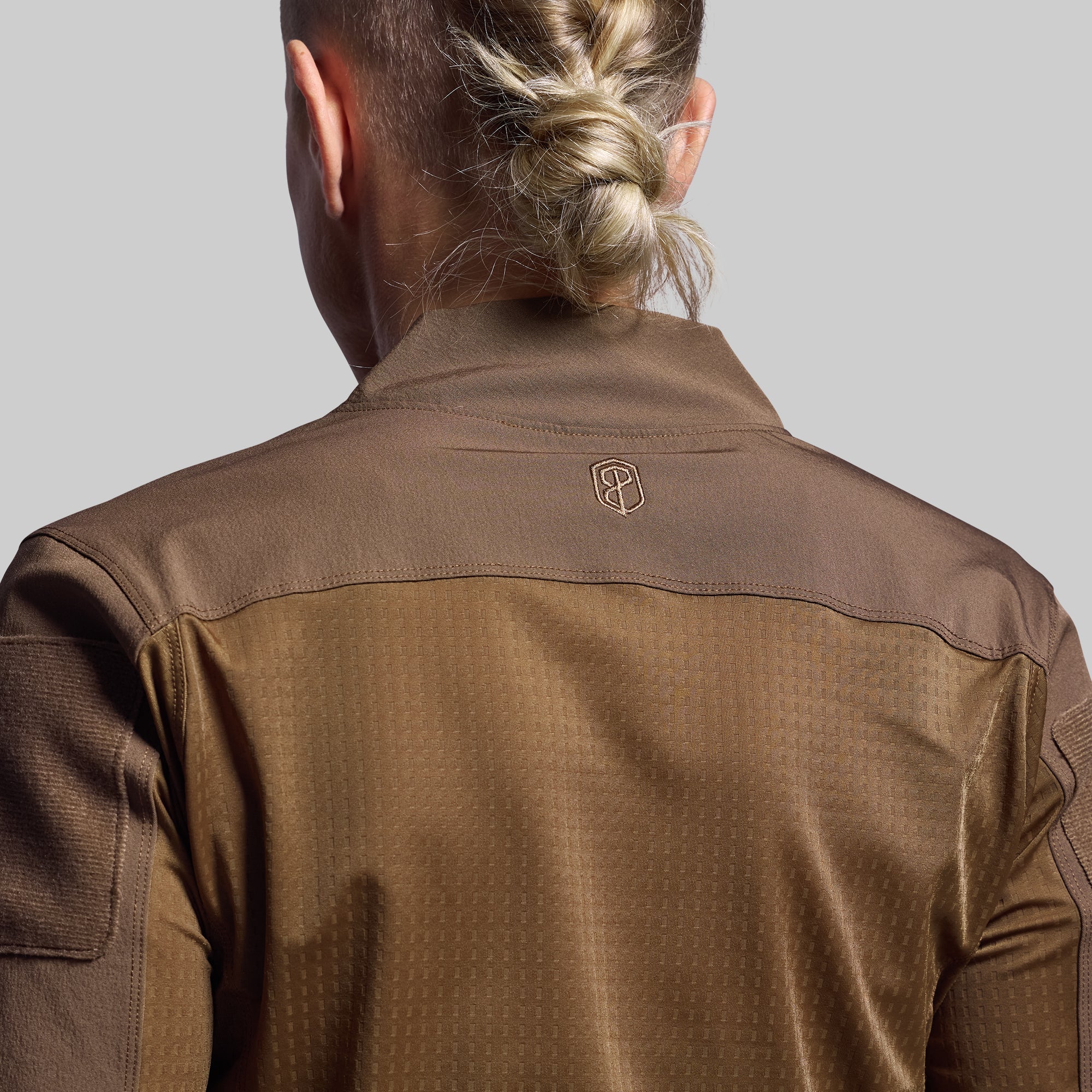 Women's Long Sleeve Op Top Pro (Coyote Brown) - Image 3