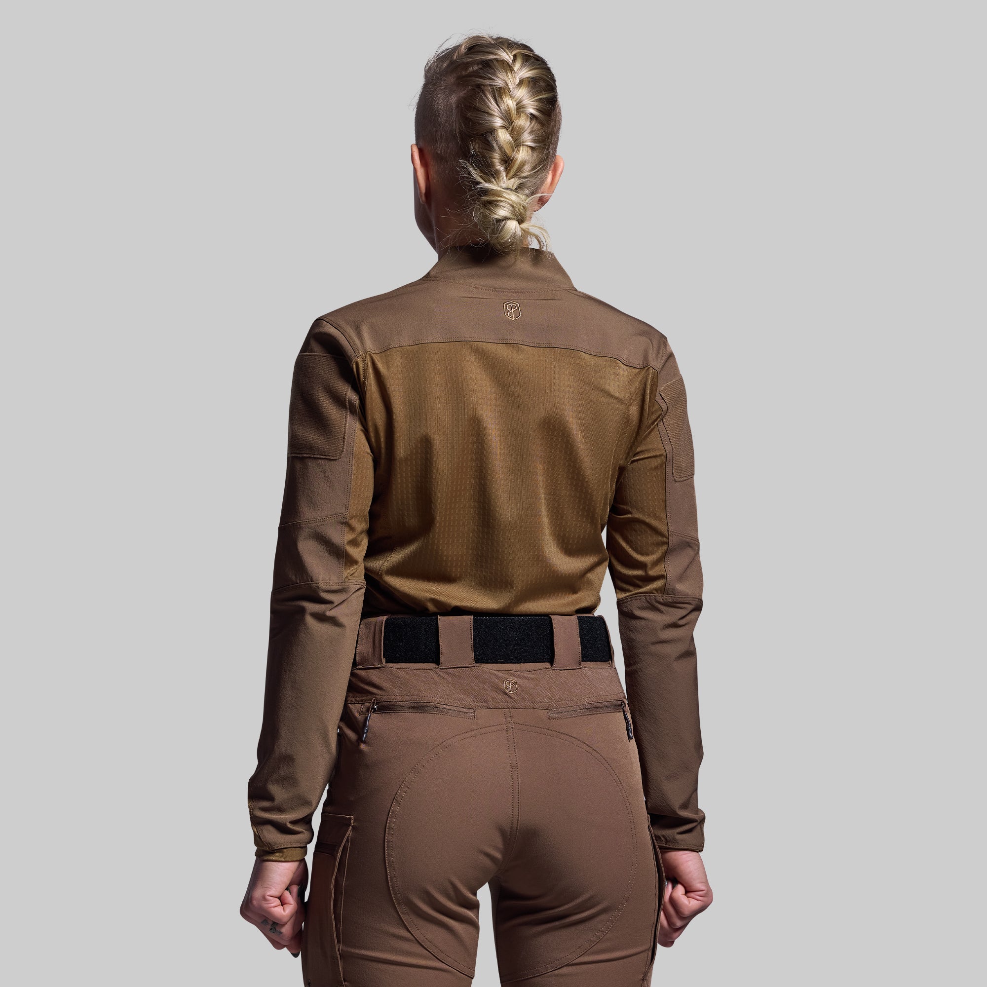 Women's Long Sleeve Op Top Pro (Coyote Brown) - Image 2