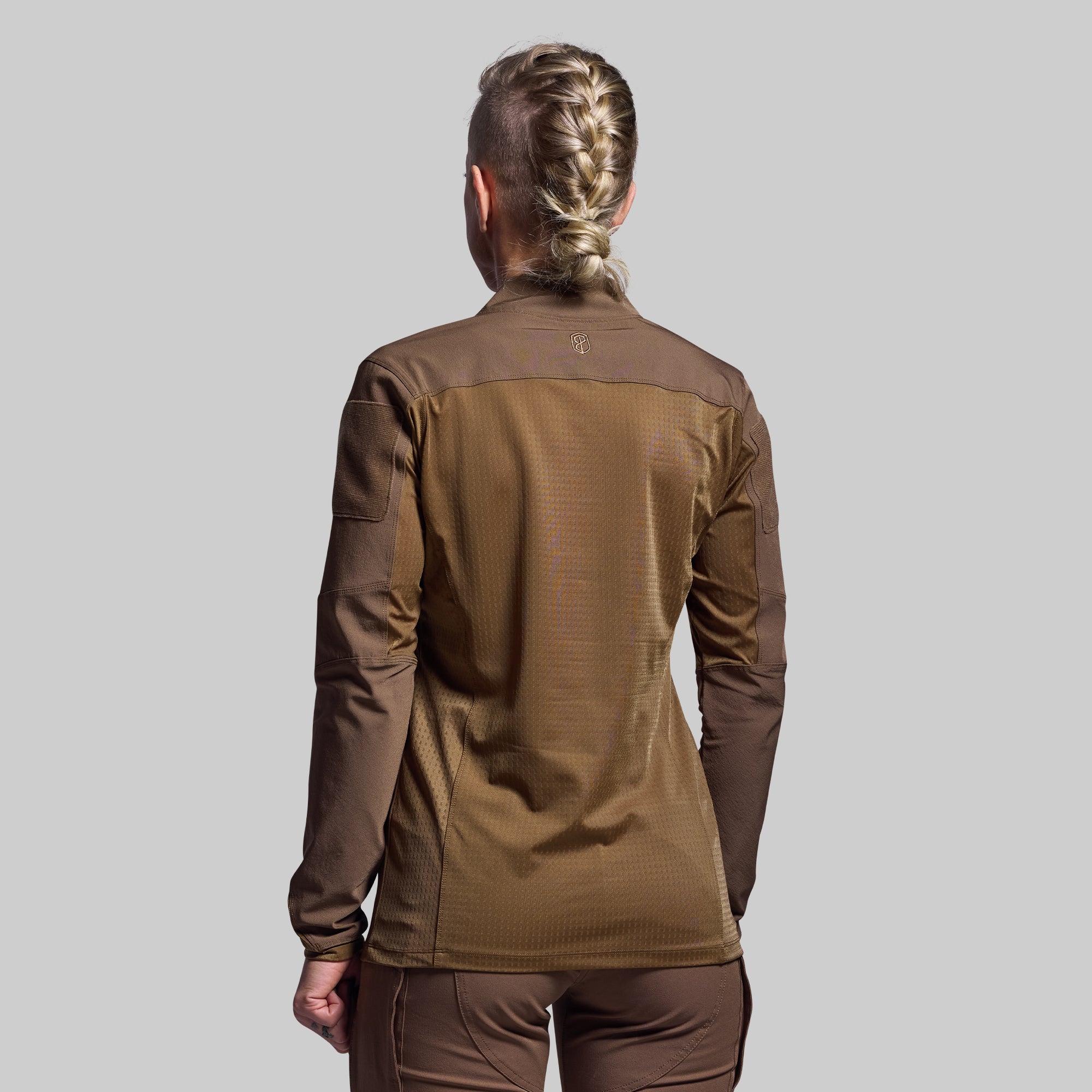 Women's Long Sleeve Op Top Pro (Coyote Brown) - Image 8