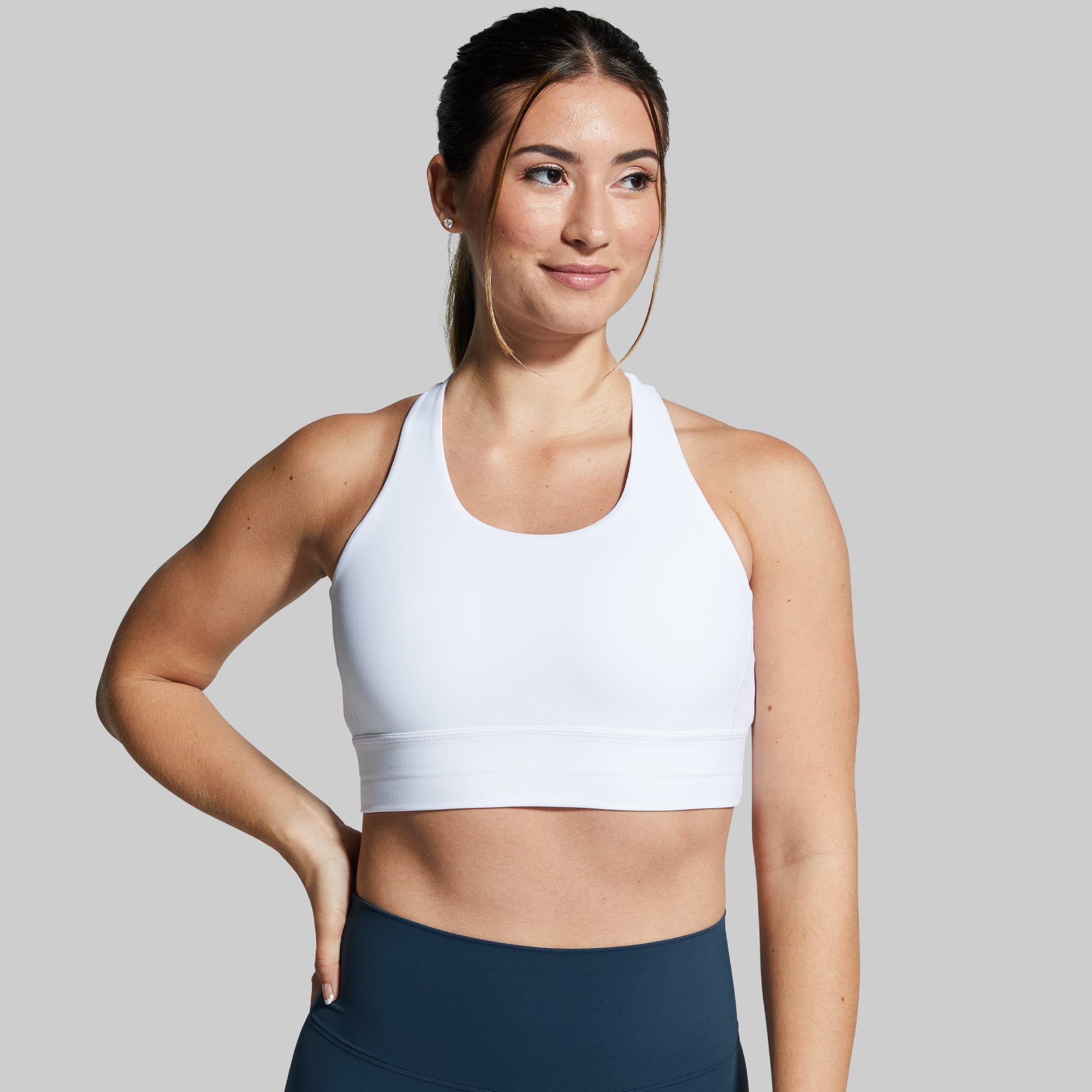 Ignite Sports Bra (White) - Image 2