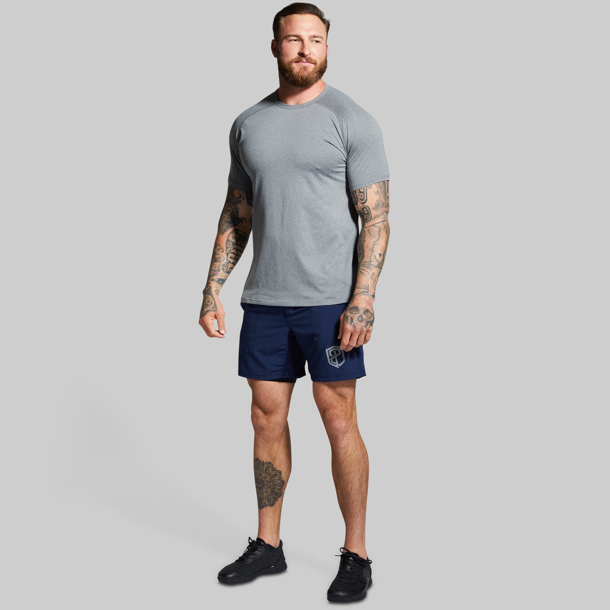 Heritage Tee (Heather Grey) - Image 4