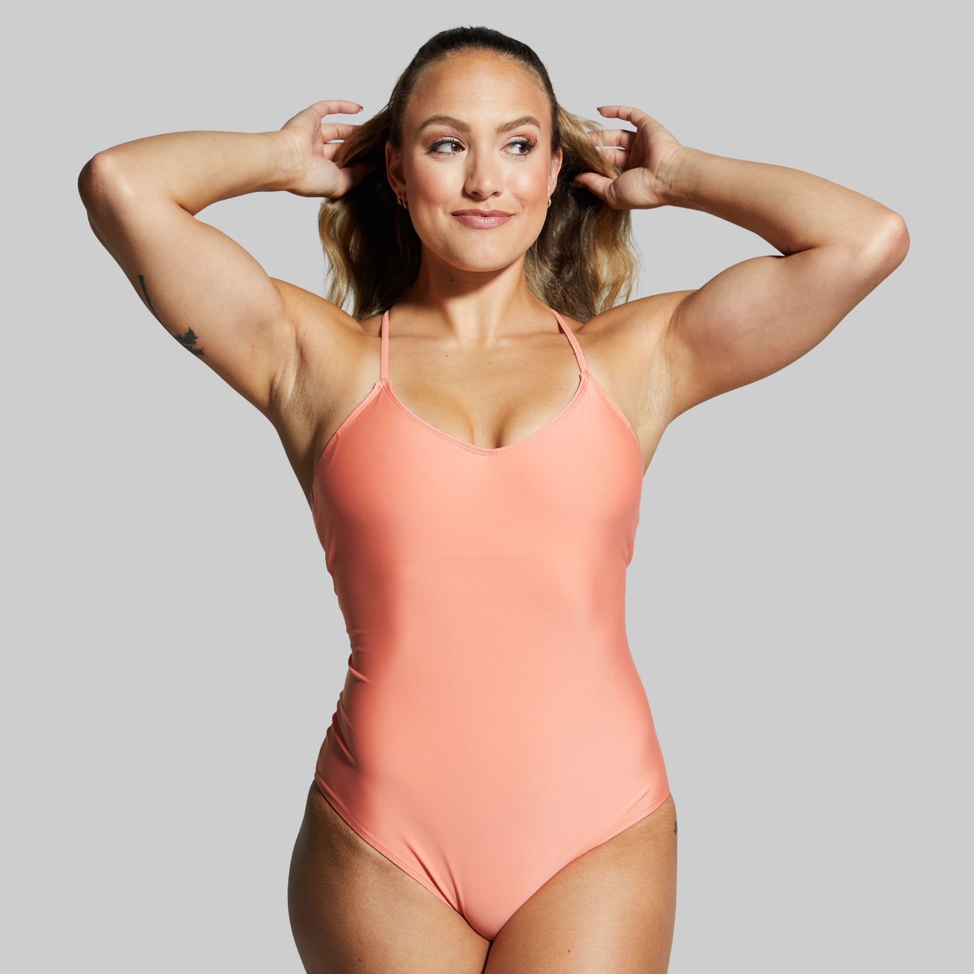 Waterfall One Piece Swimsuit (Flame) - Image 2