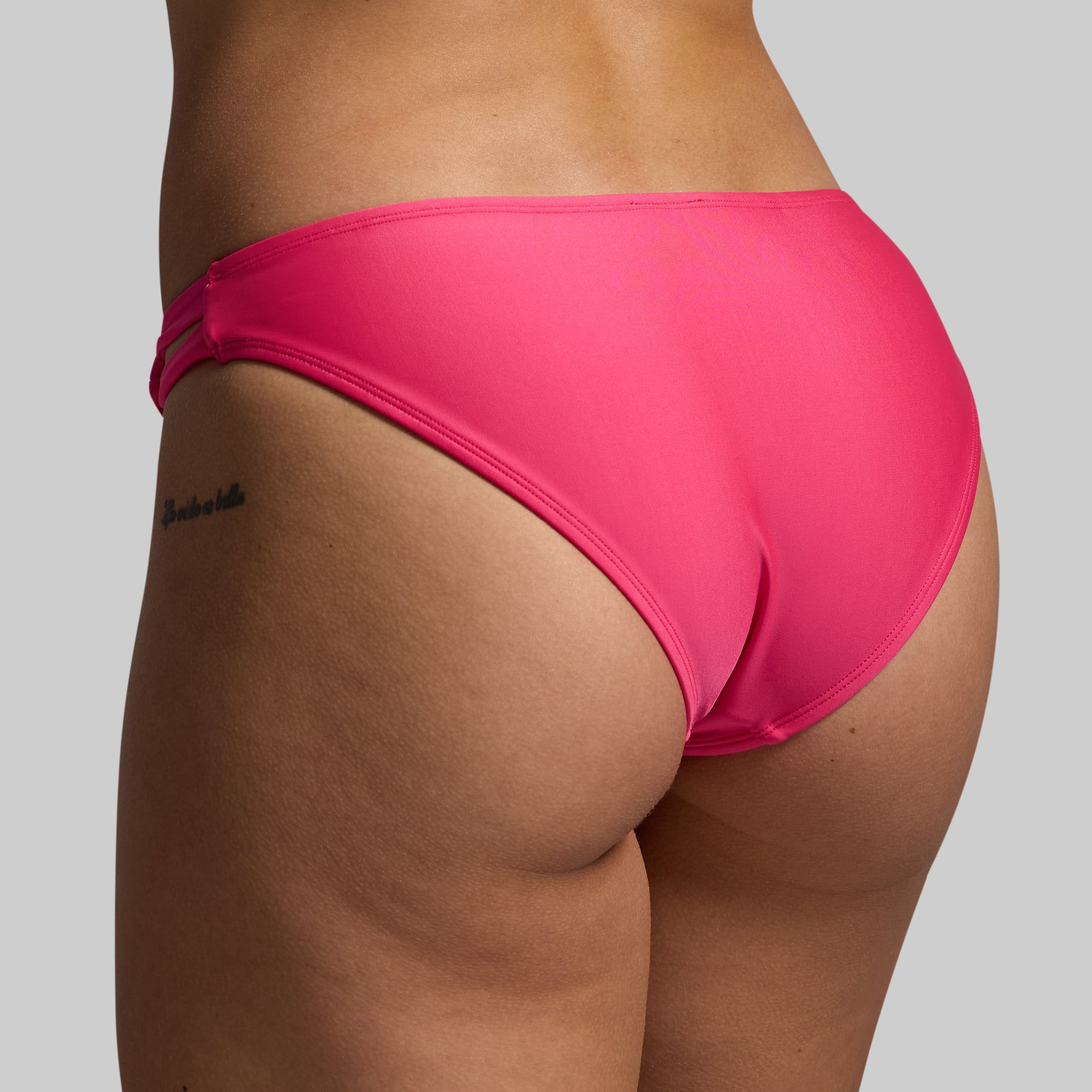 Marina Bikini Bottom (Raspberry Sorbet) - Image 4