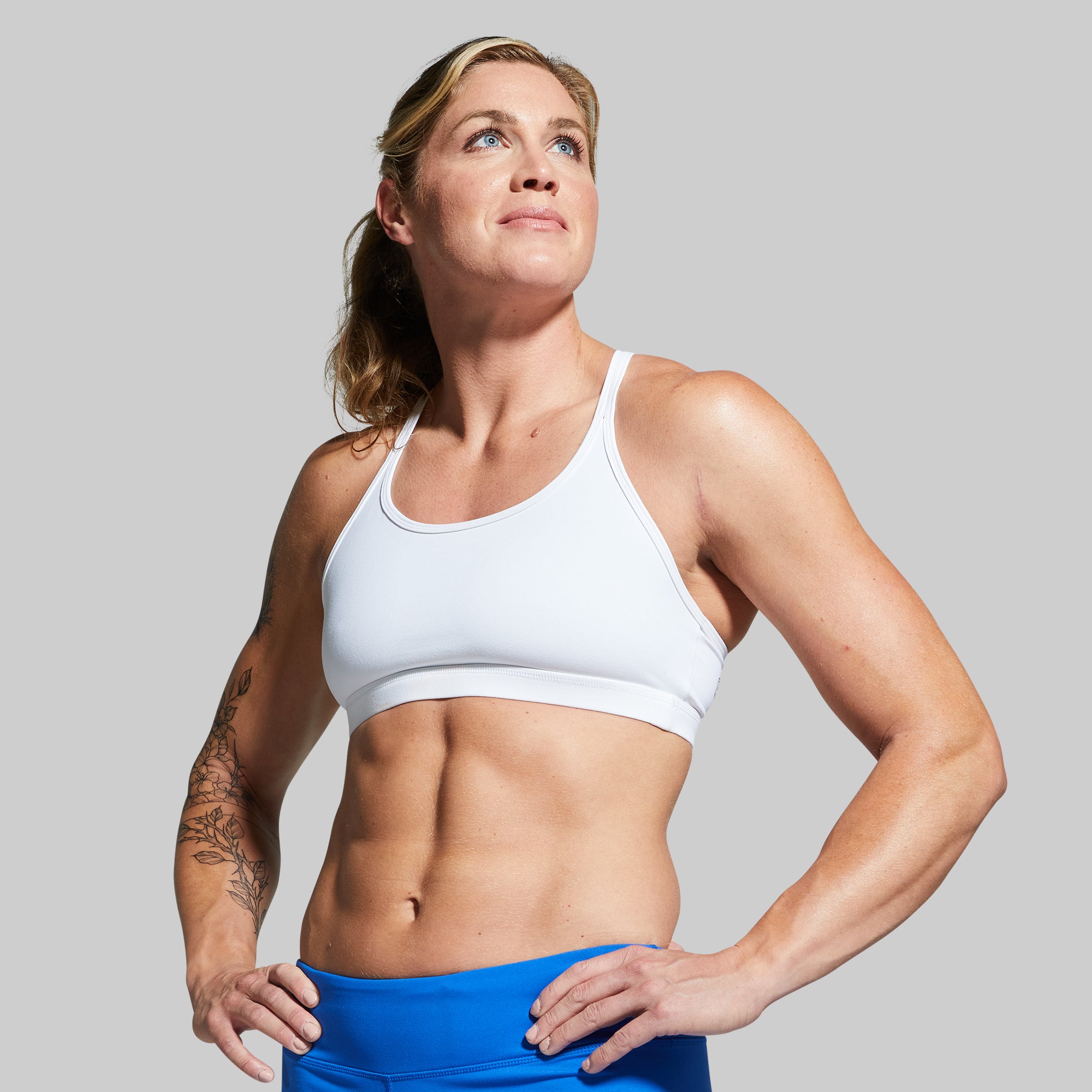 Warrior Original Sports Bra (White) - Image 2