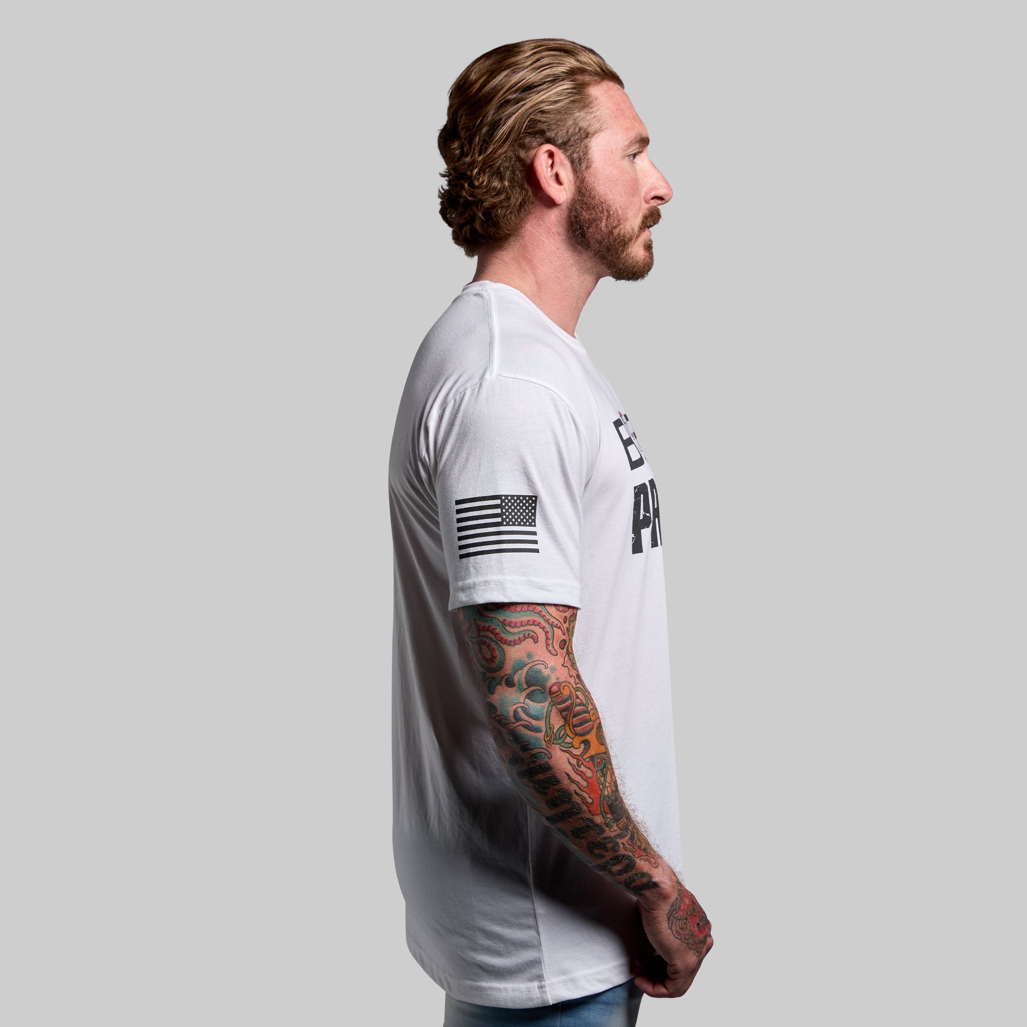 Brand Tee (White USA) - Image 2