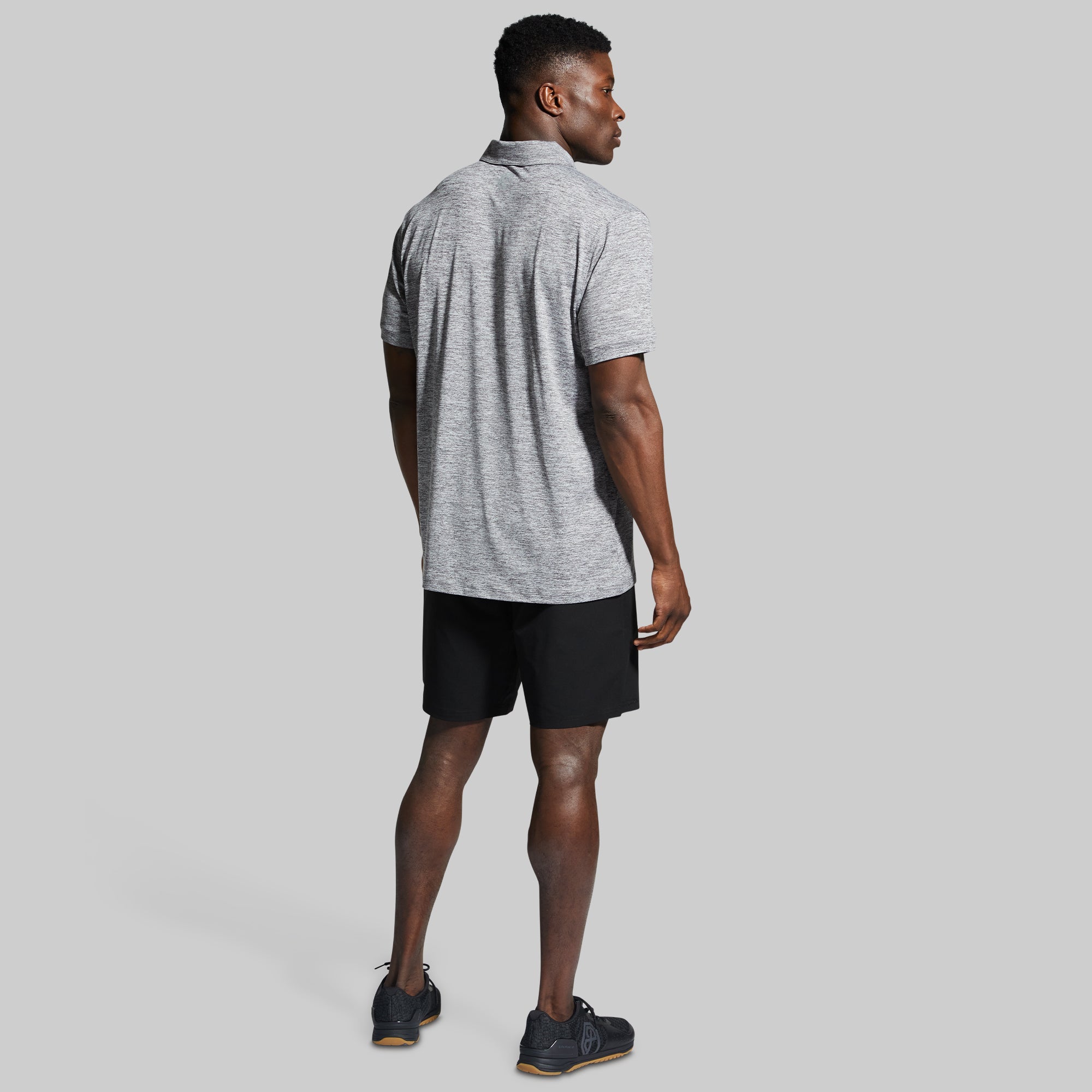 Athleisure Polo (Heather Grey) - Image 6
