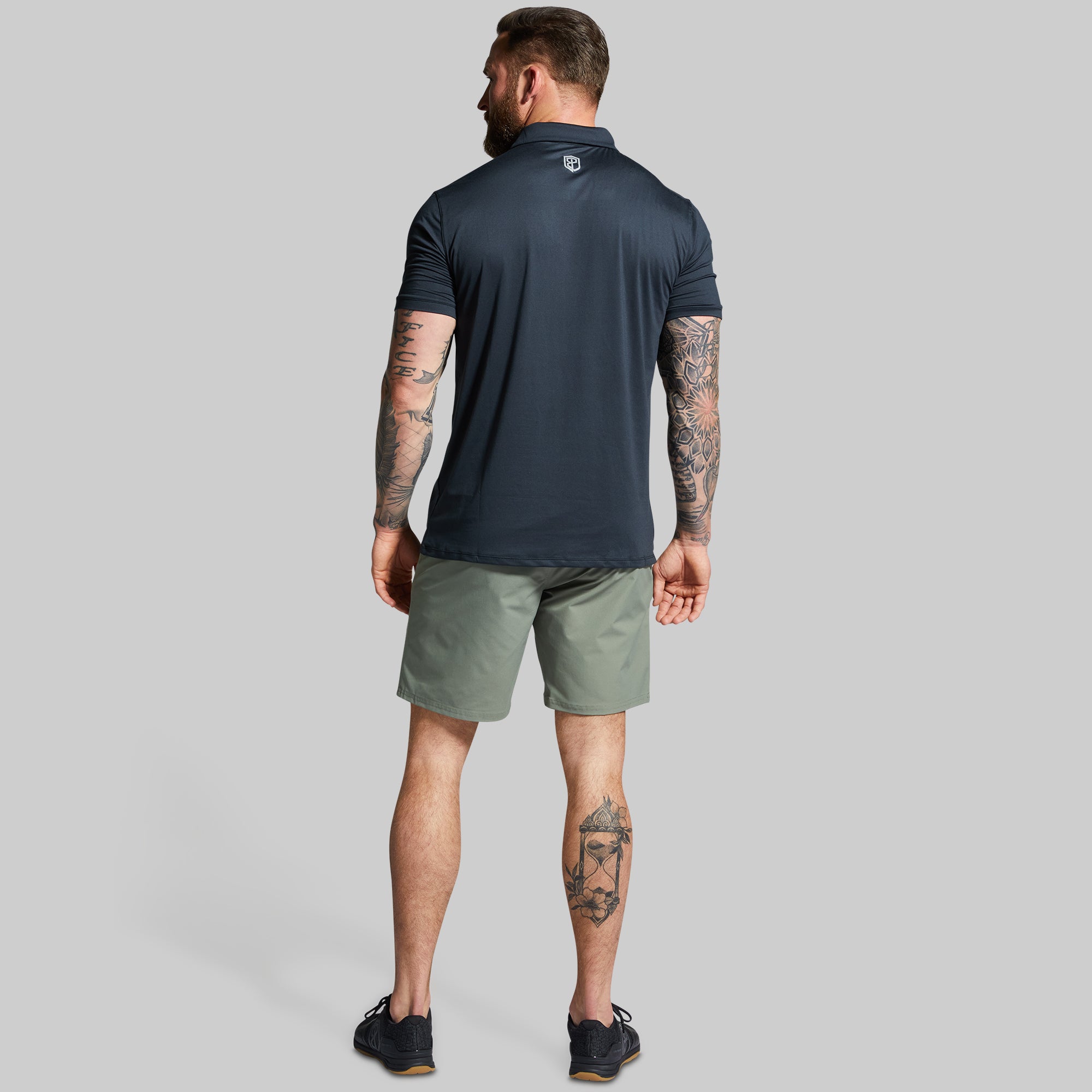 Athleisure Polo (Black) - Image 5