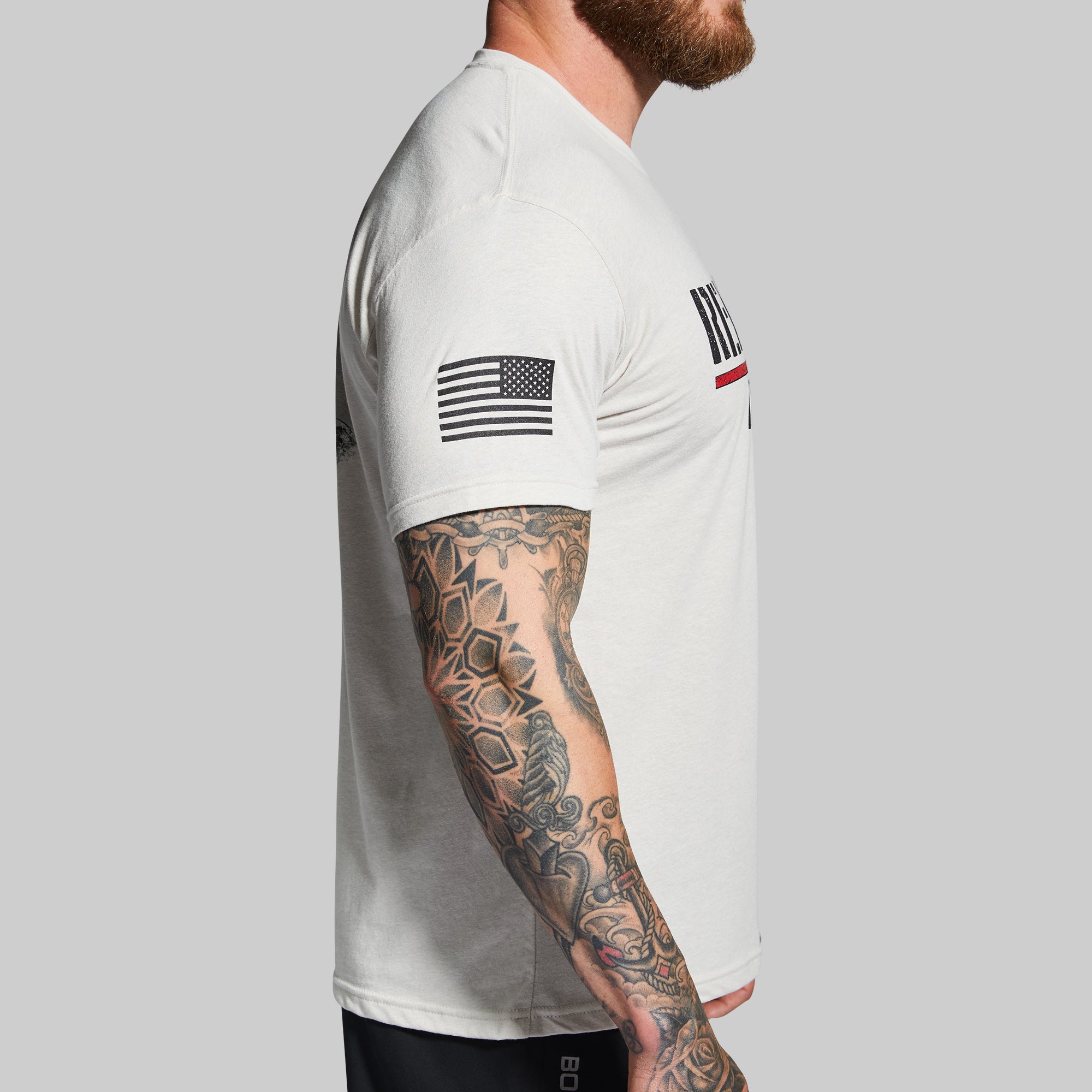 Iwo Jima Commemorative T-Shirt (Sand) - Image 3