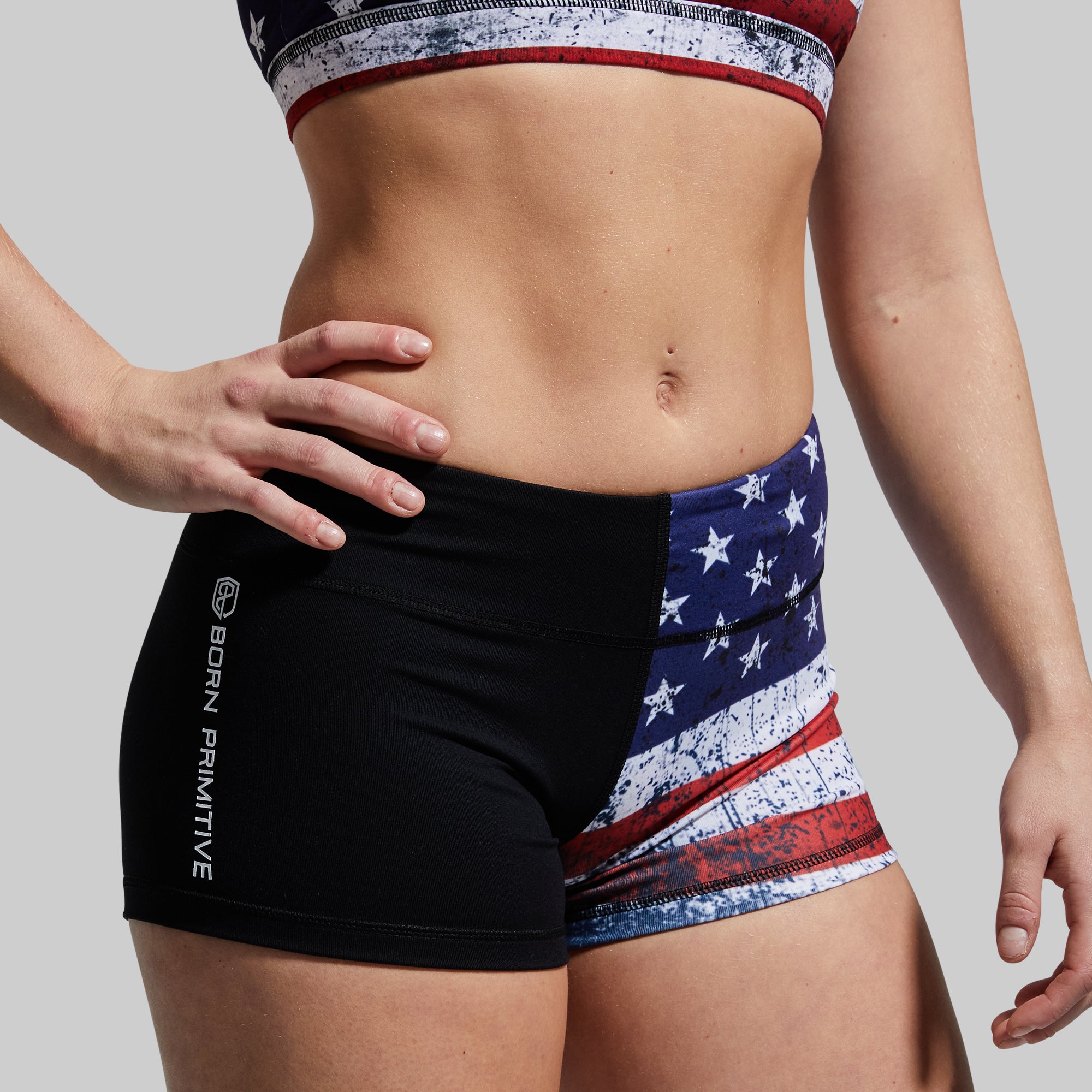 Double Take Original Booty Short (Patriot) - Image 3