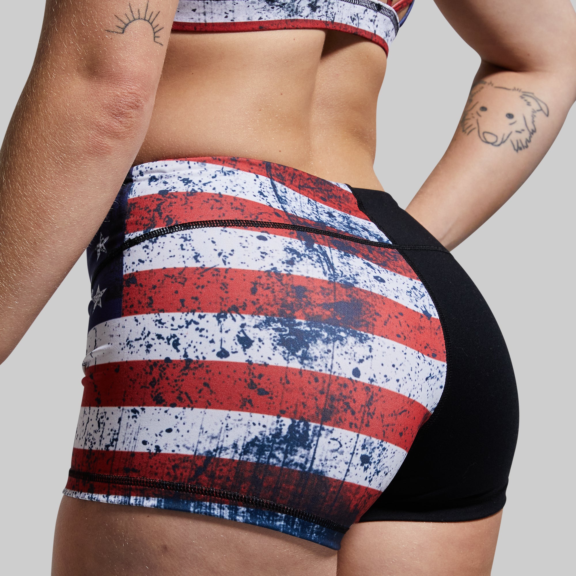Double Take Original Booty Short (Patriot) - Image 4