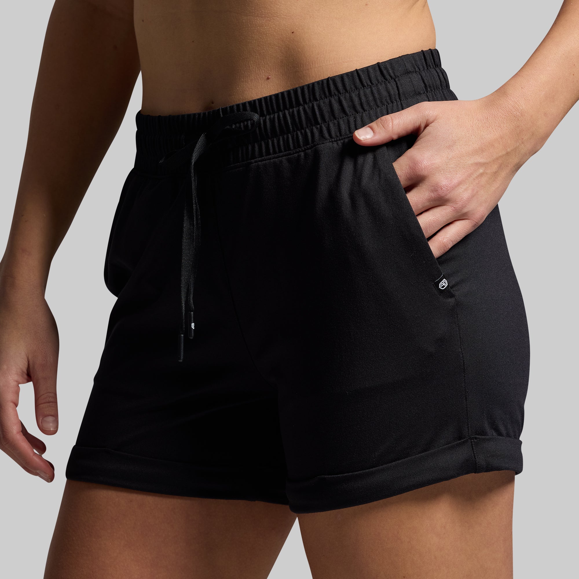 Women's Lounge Short 2.0 (Black) - Image 4