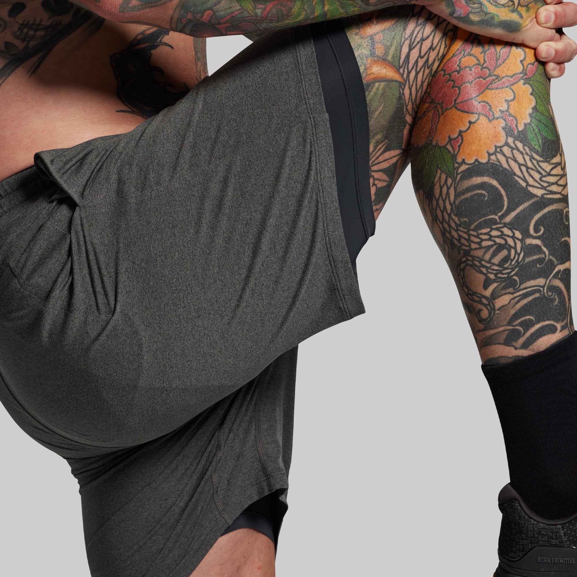 BP Premium Basic All-In-One Short (Charcoal) - Image 8