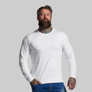 BP Premium Basic Long Sleeve (White)