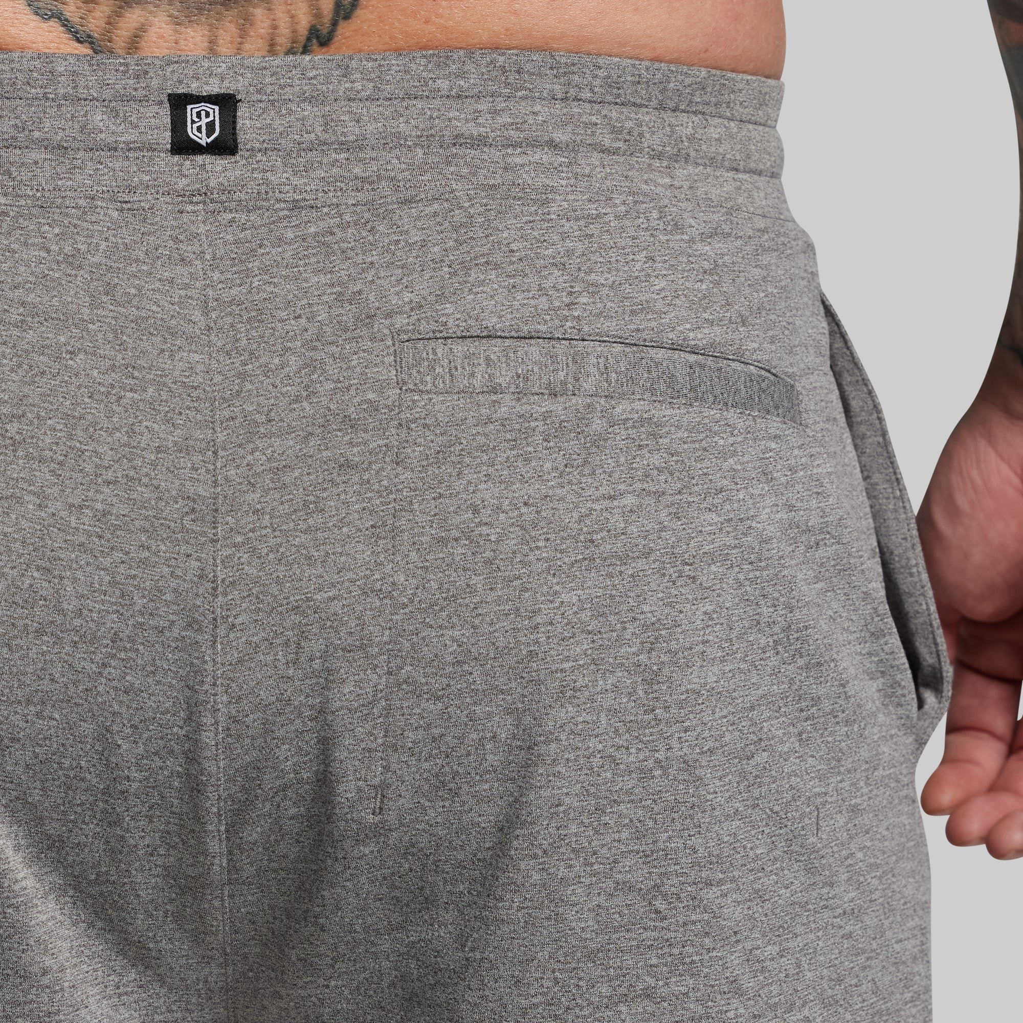 BP Premium Basic All-In-One Short (Heather Grey) - Image 7