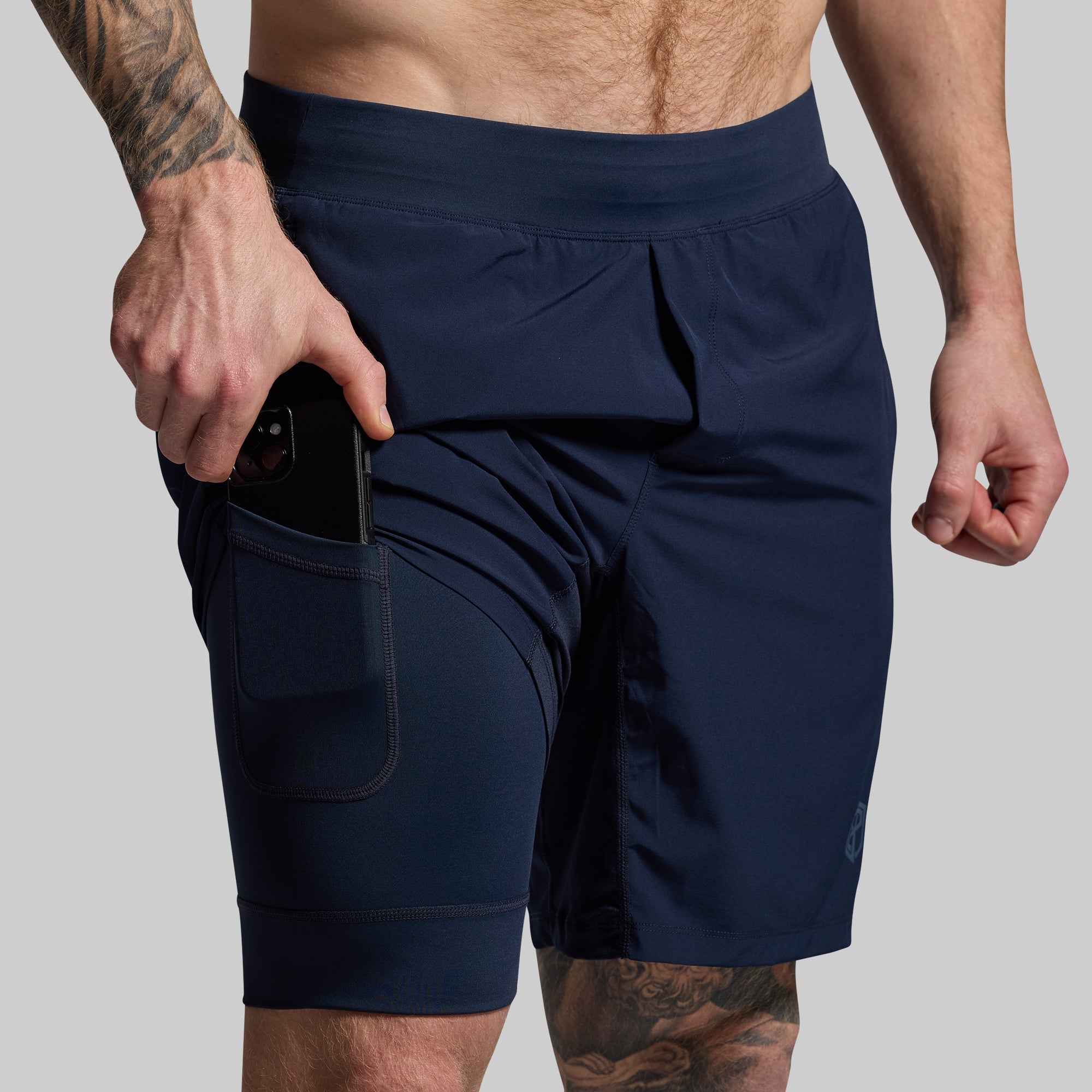 Versatile Short w/ Compression 9 (BP Navy) - Image 2