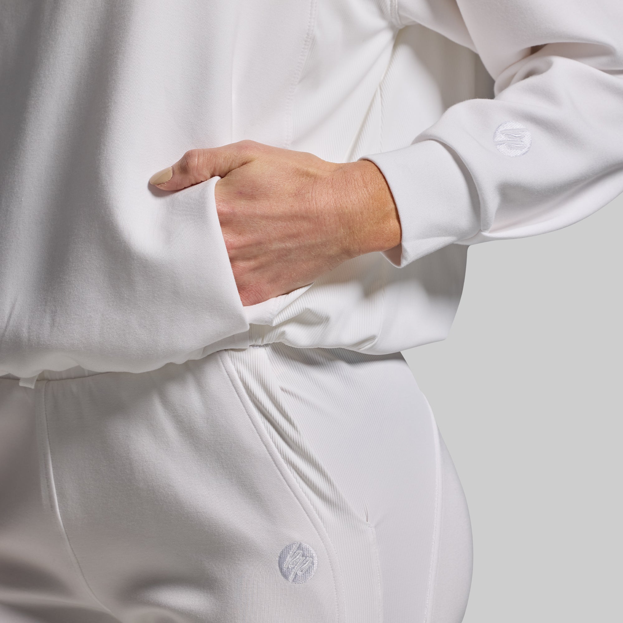 Lounge Lux Hoodie (White) - Image 7