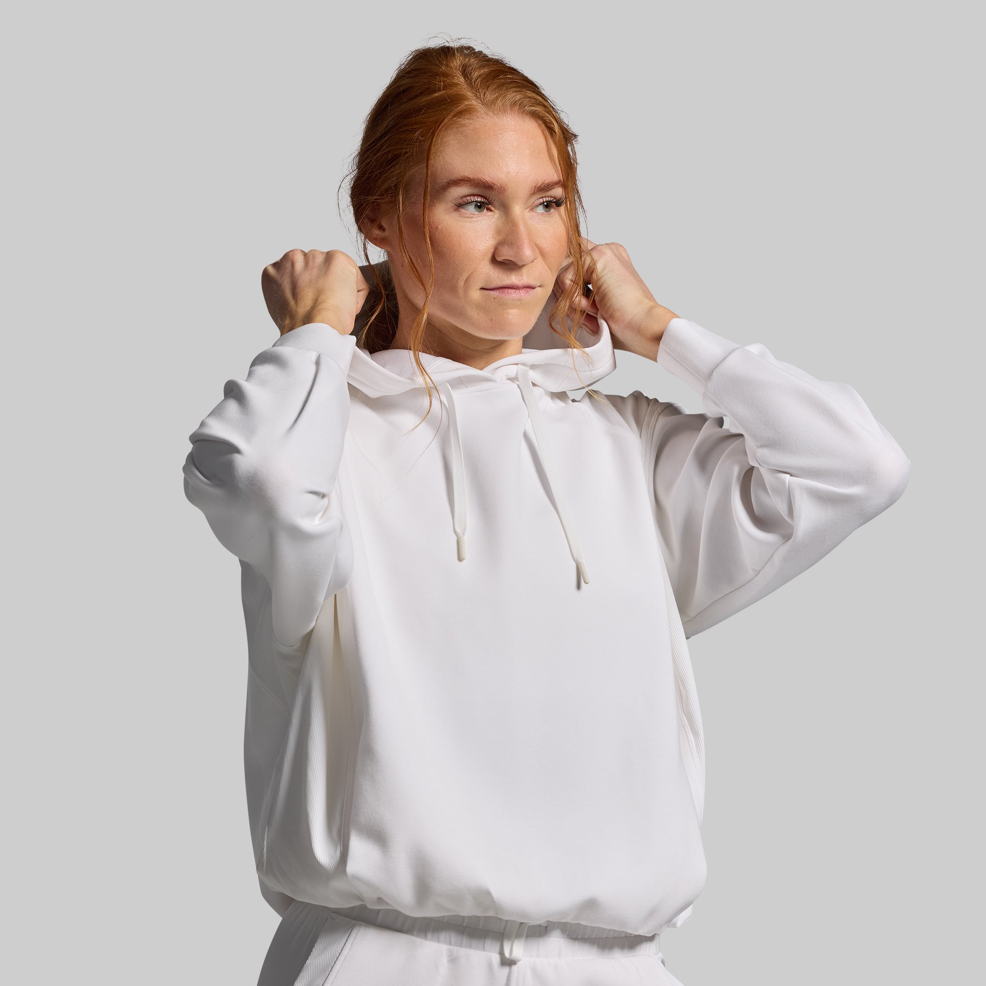 Lounge Lux Hoodie (White) - Image 4
