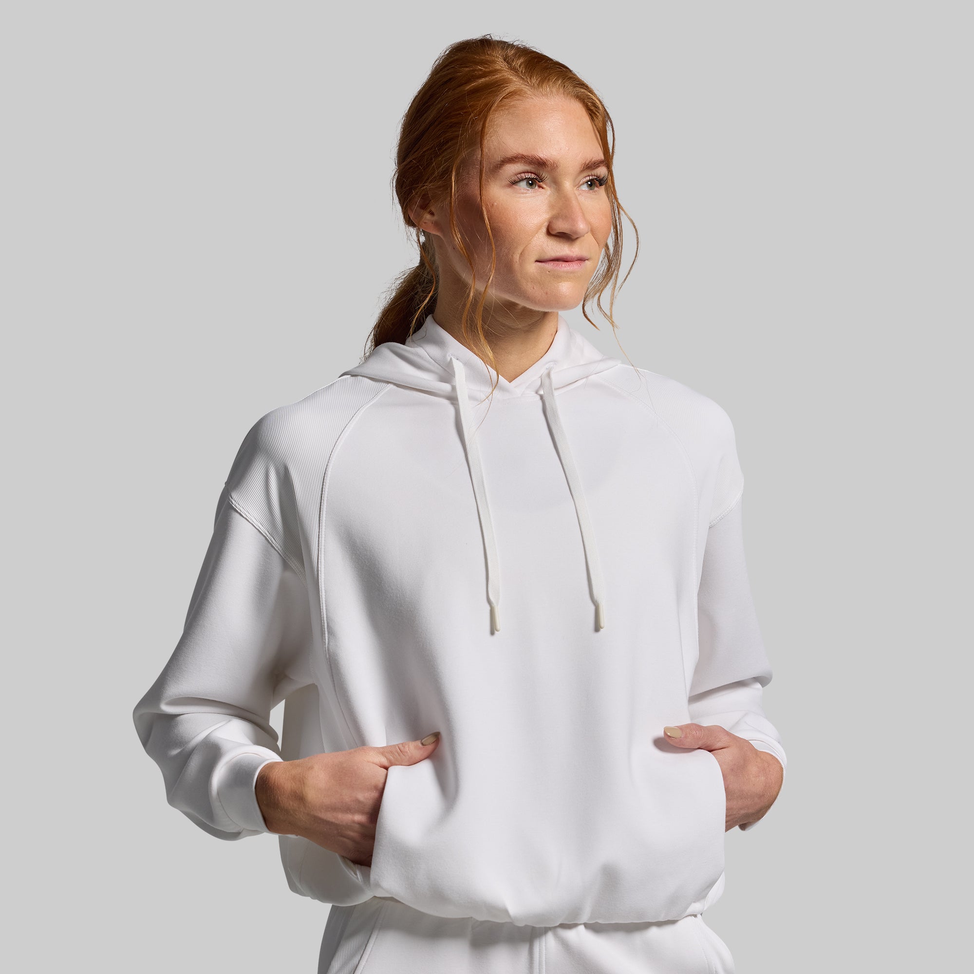 Lounge Lux Hoodie (White)