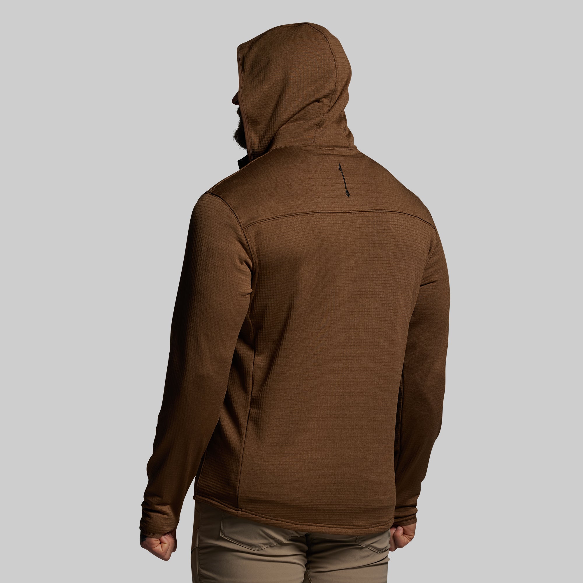 Quiver Half Zip Hoodie 2.0 (Coyote Brown) - Image 4
