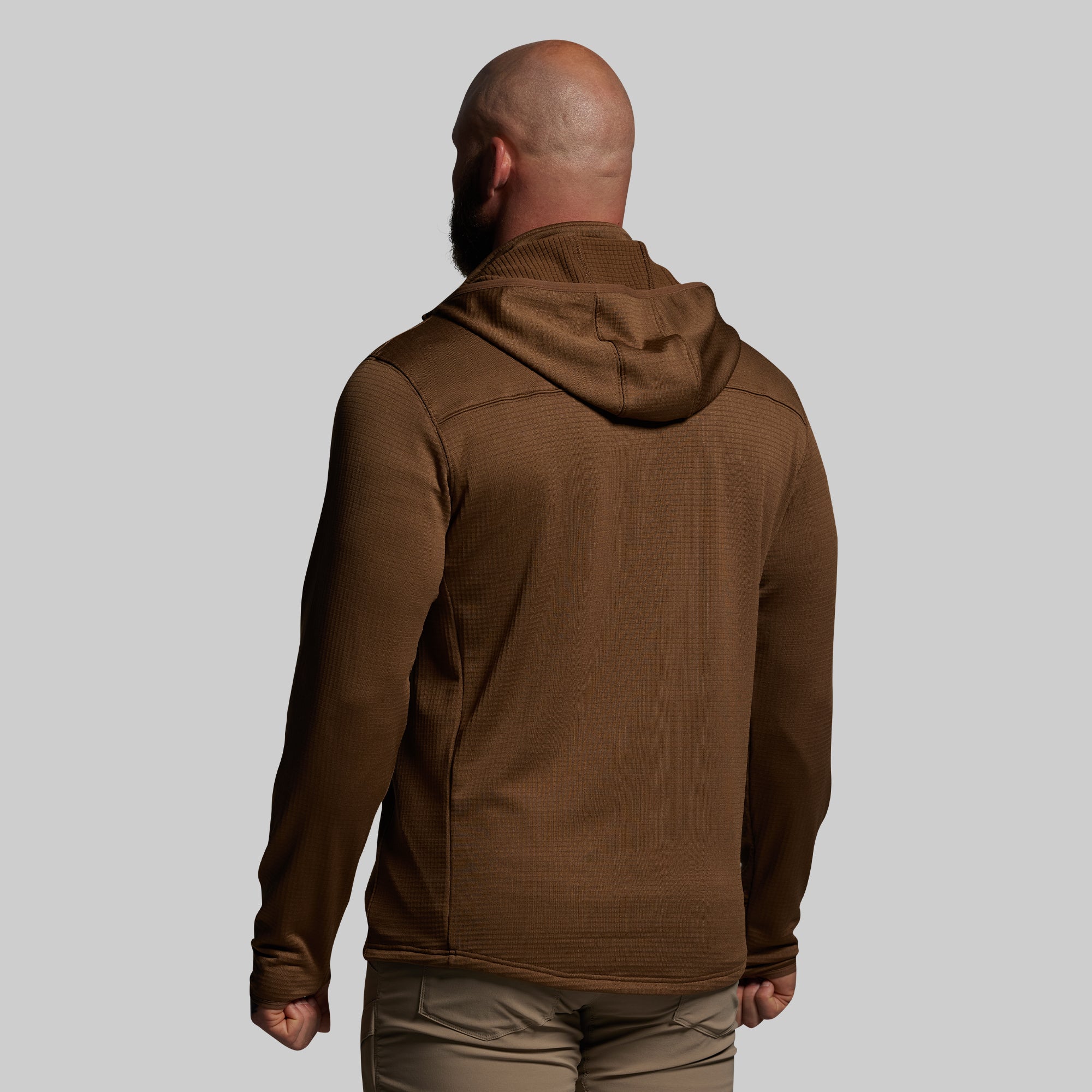 Quiver Half Zip Hoodie 2.0 (Coyote Brown) - Image 2